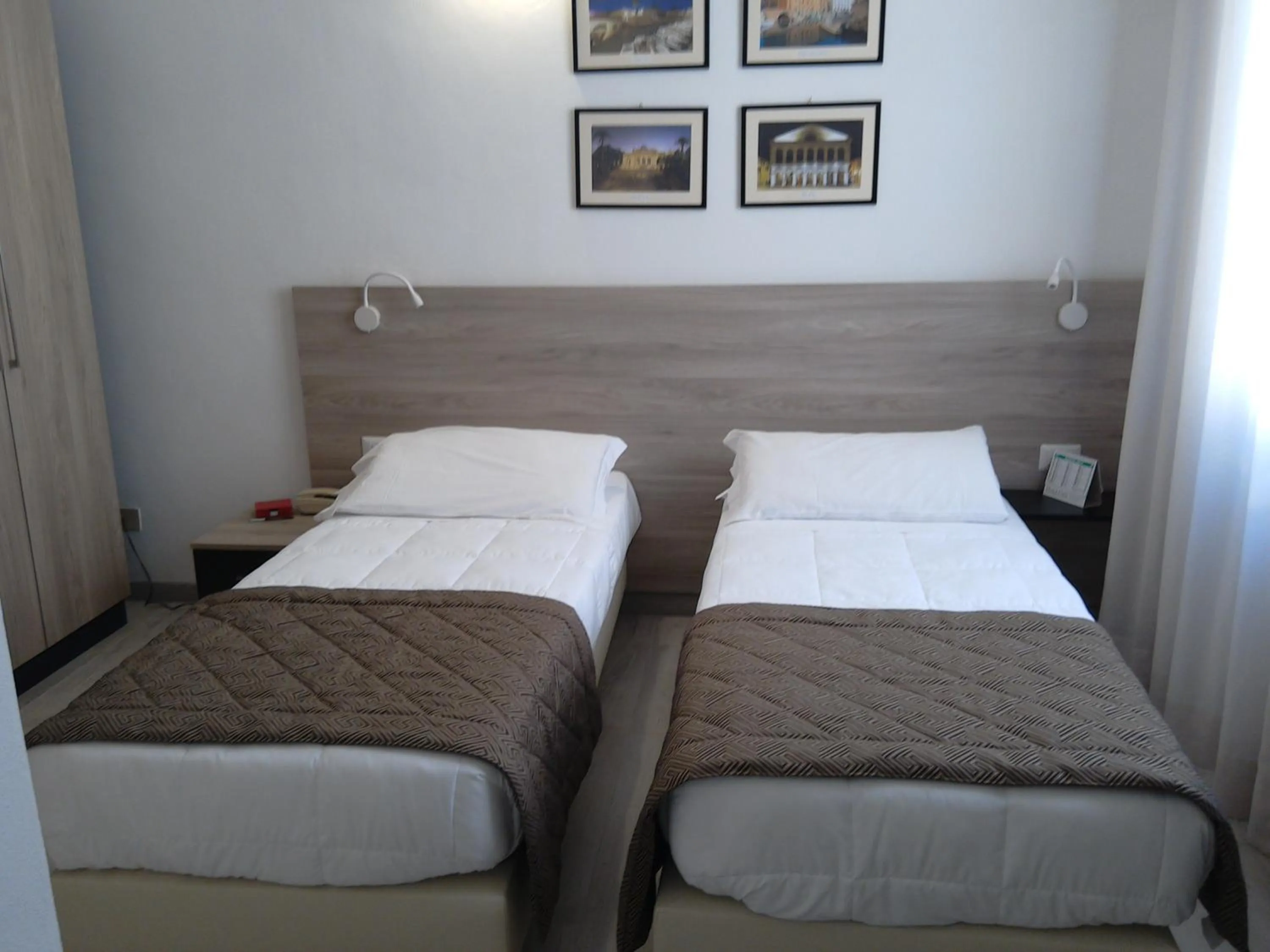 Decorative detail, Bed in Hotel Citta'