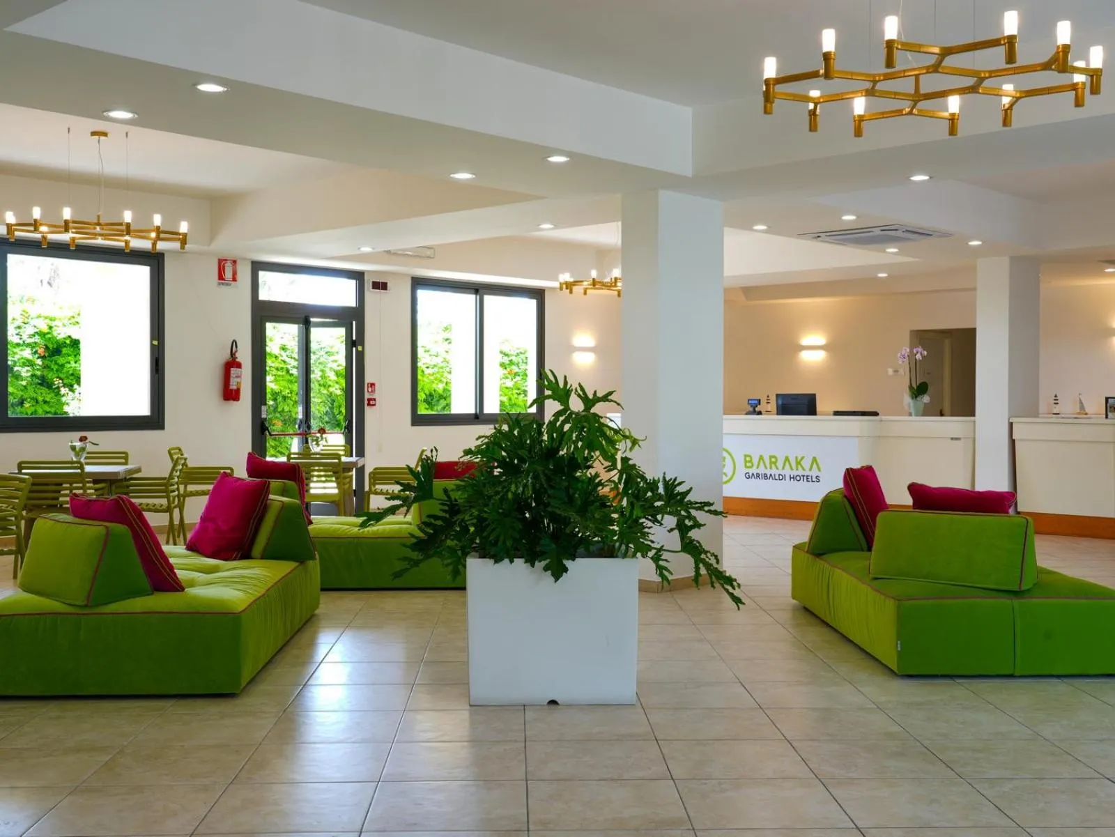 Lobby or reception in GH Baraka Village