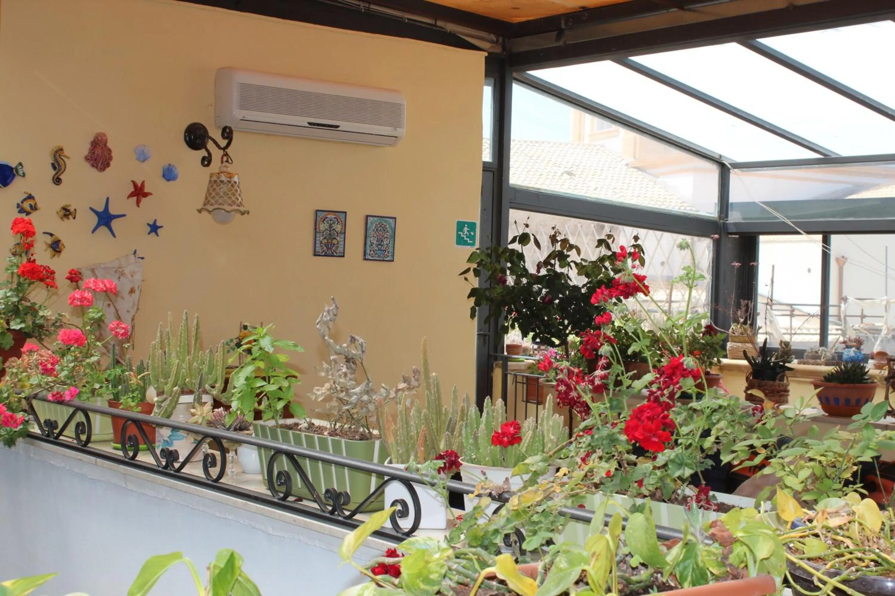 Balcony/Terrace in Hotel Residence Le Chiavi Di San Francesco