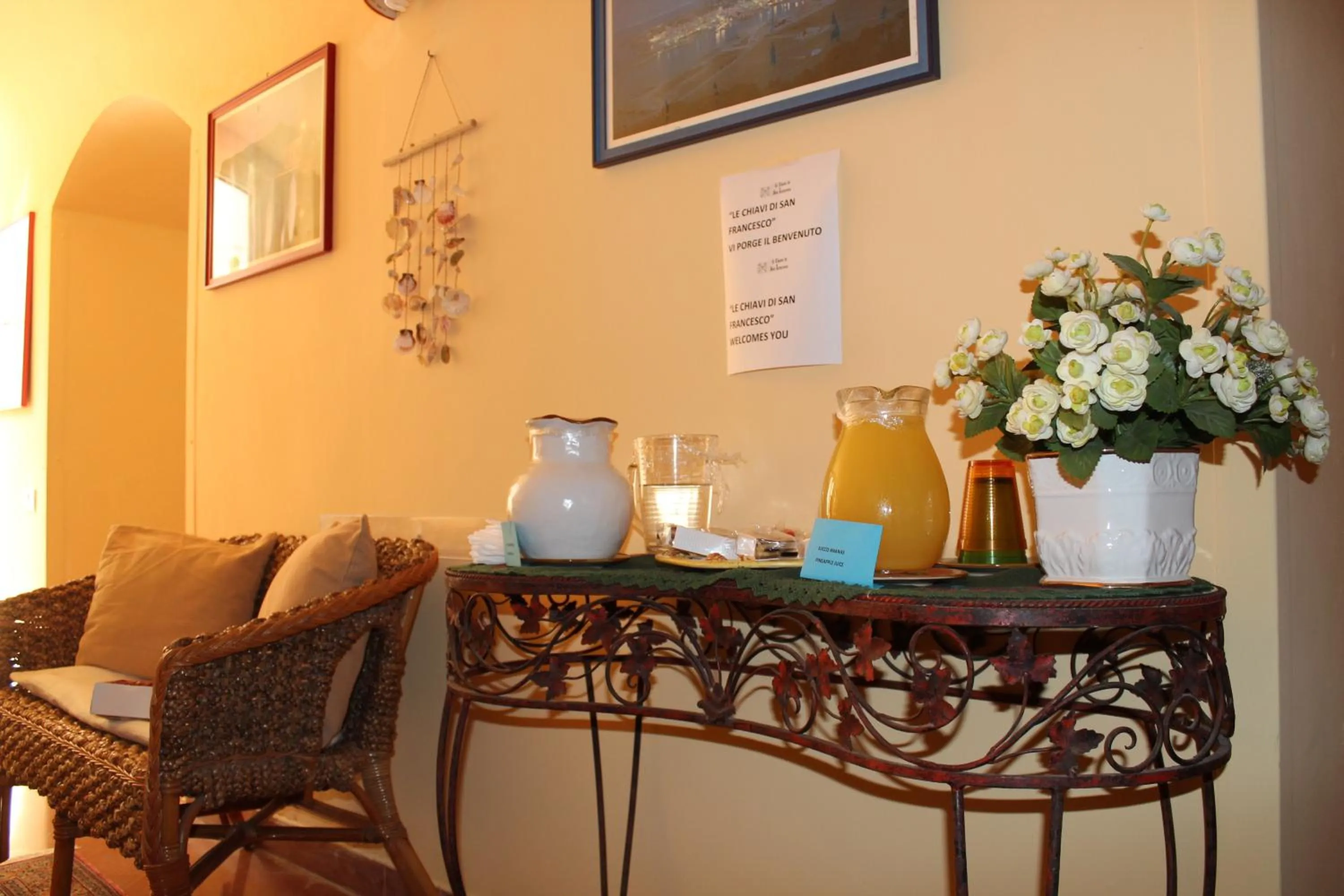 Lobby or reception in Hotel Residence Le Chiavi Di San Francesco