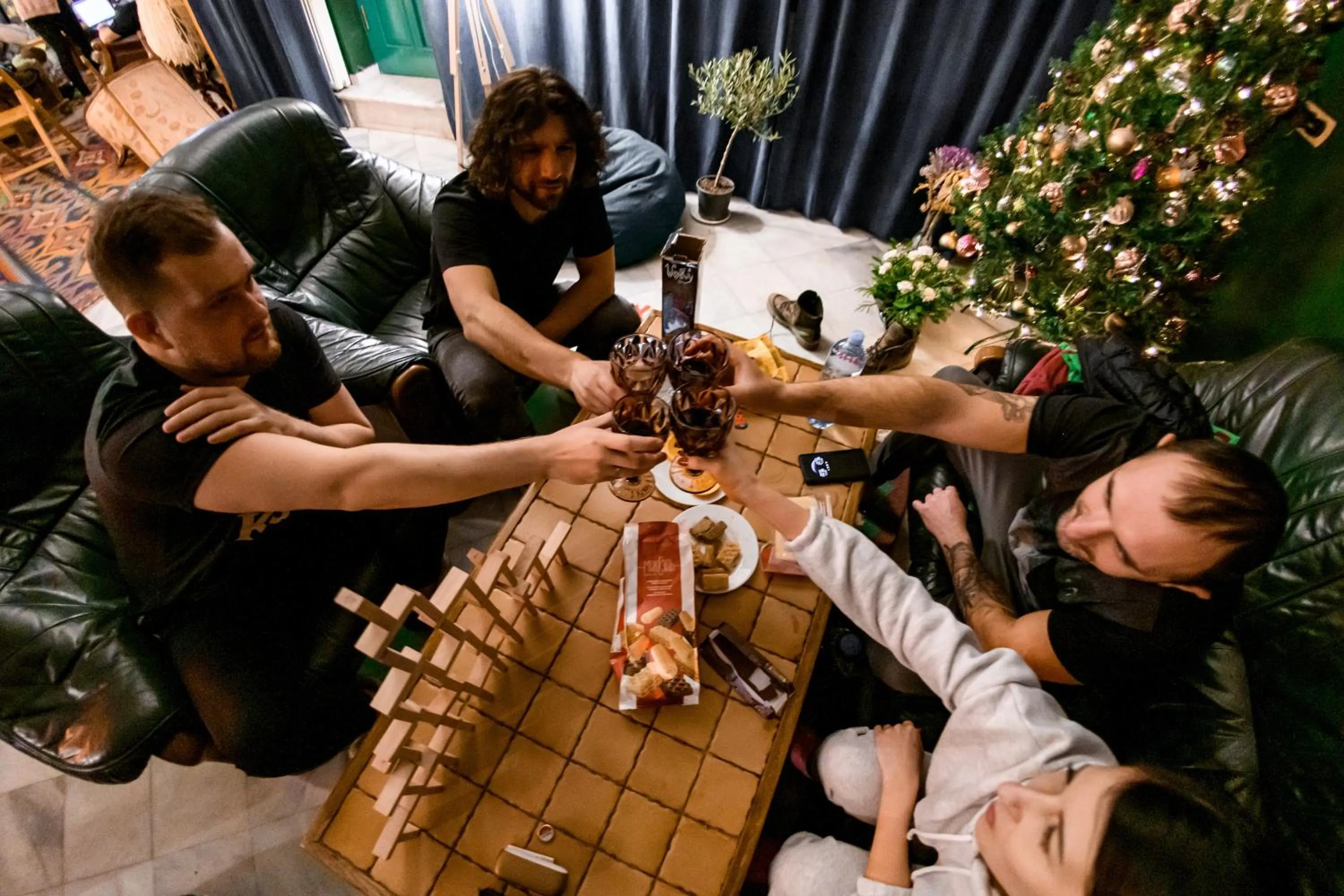 Communal lounge/ TV room in Ozon Gudauri