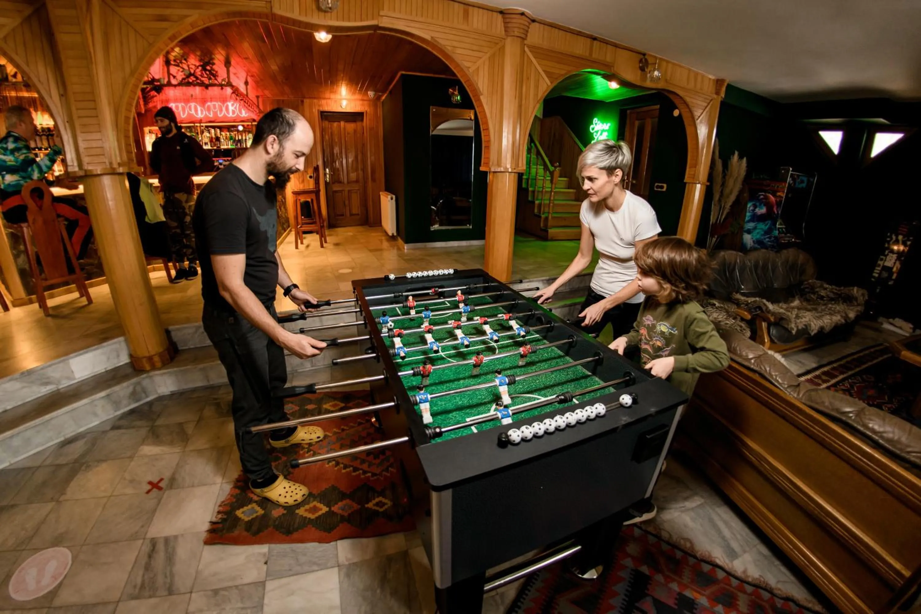 Communal lounge/ TV room in Ozon Gudauri