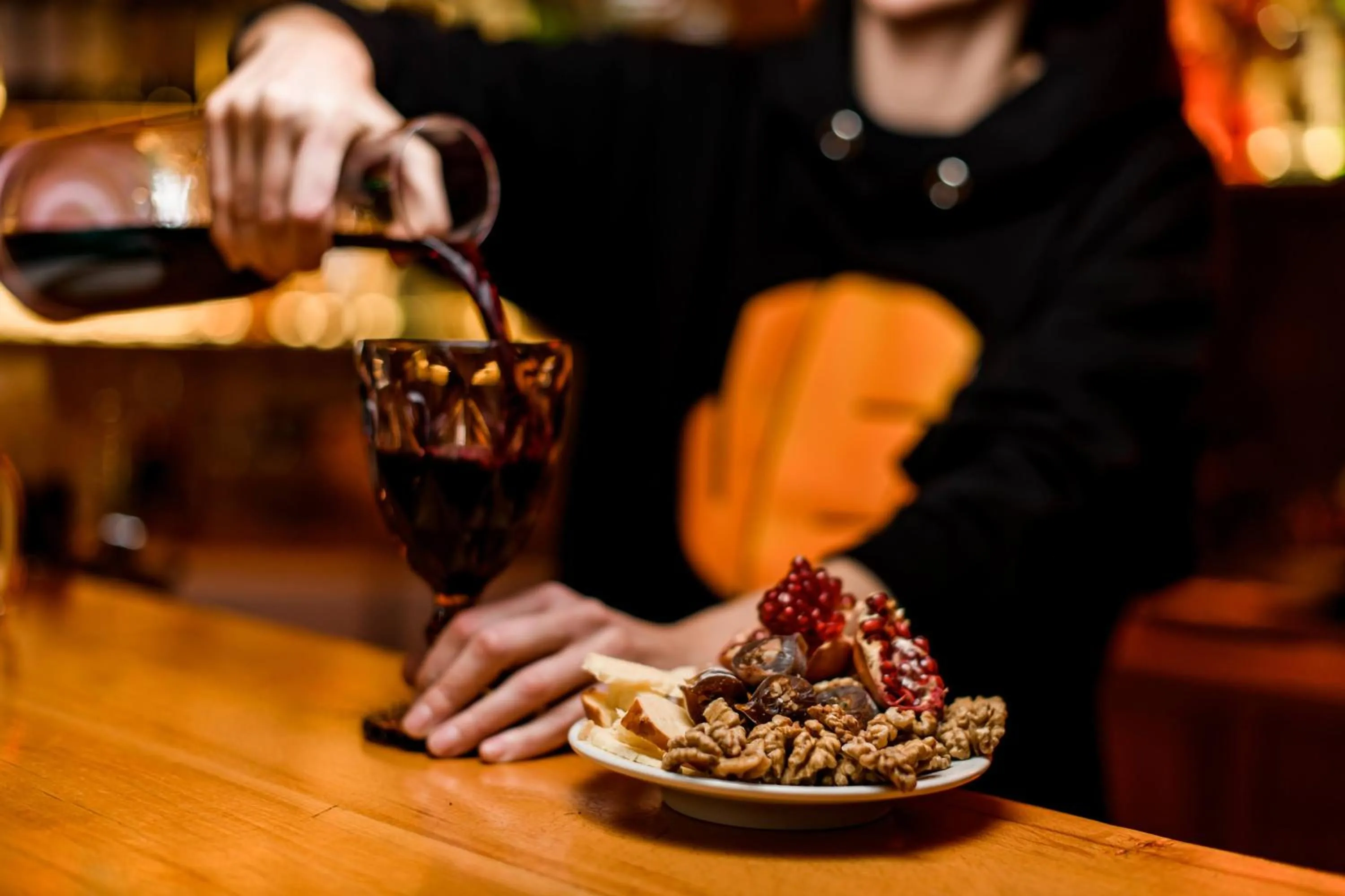 Lounge or bar in Ozon Gudauri