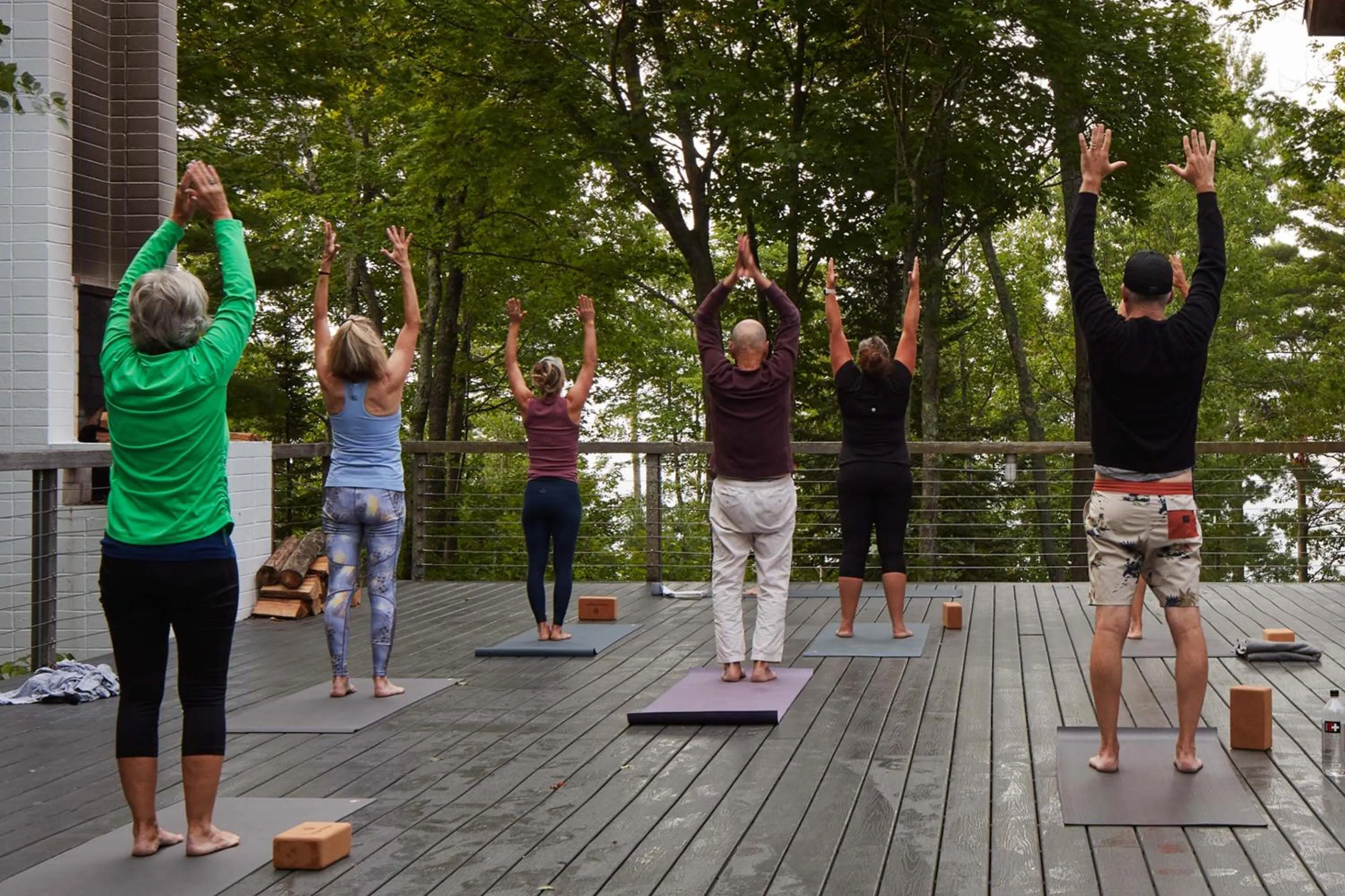 People in Wild Rice Retreat