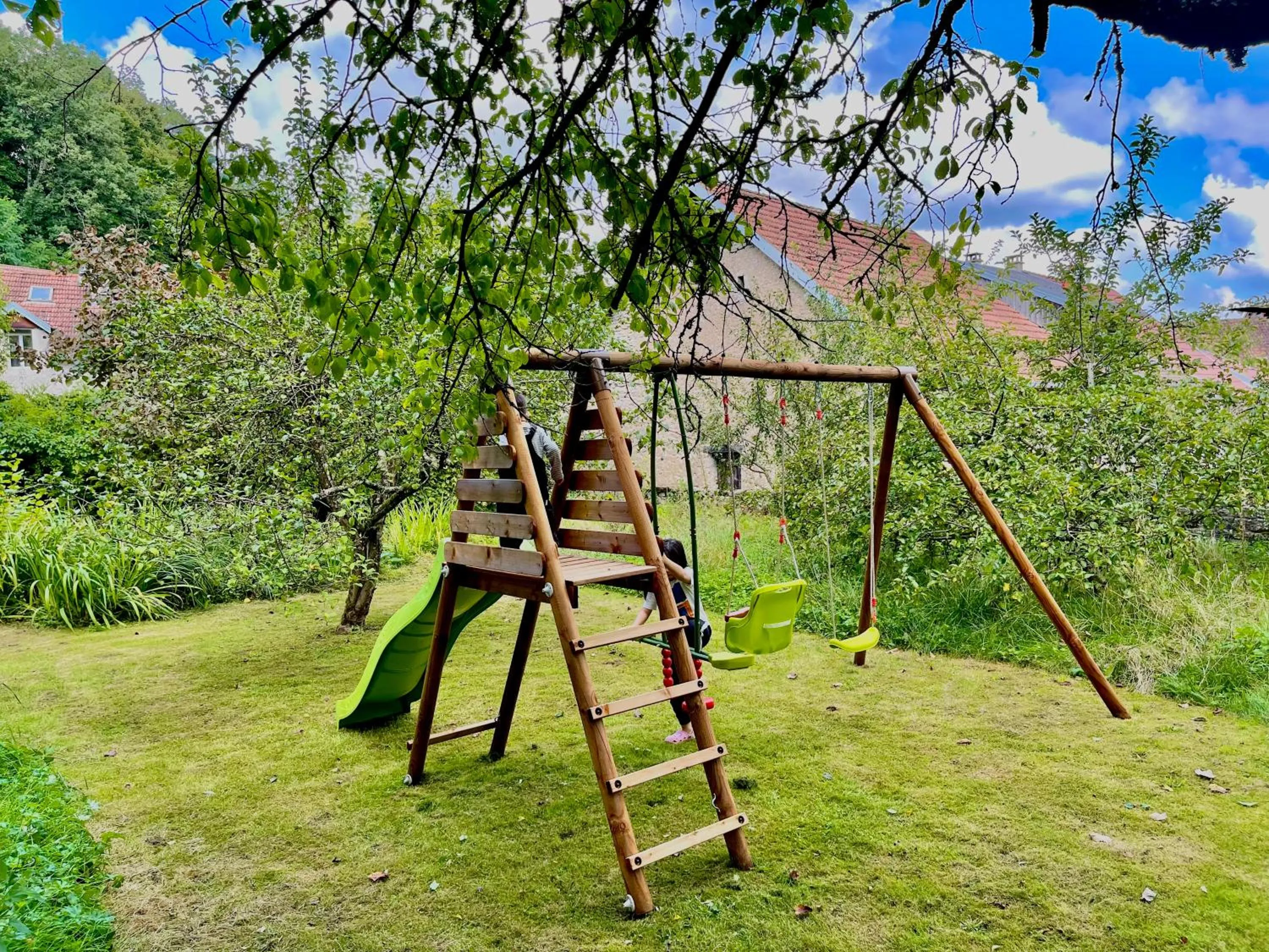Children play ground in Manoir Saint-Pierre