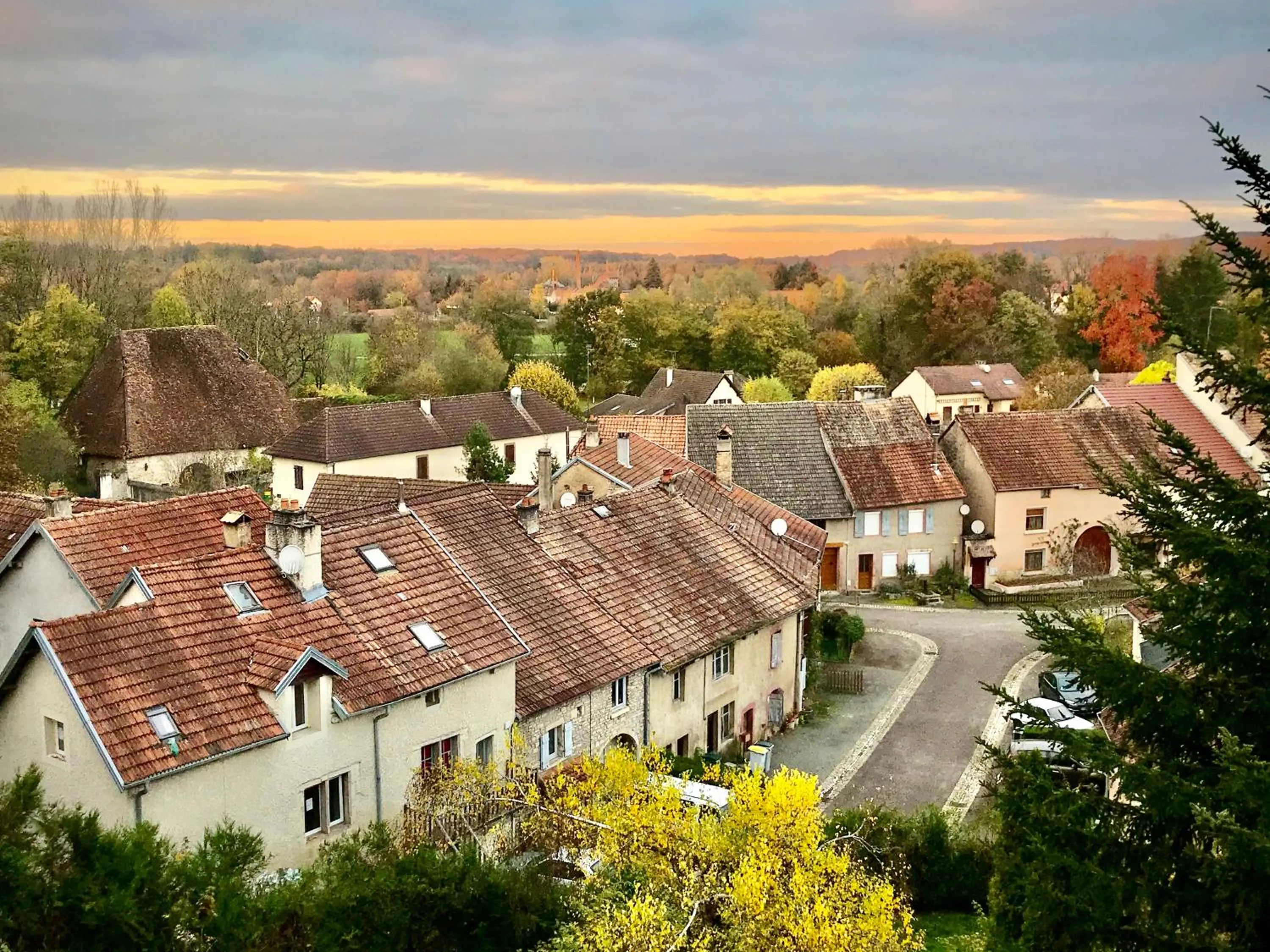 Bird's eye view in Manoir Saint-Pierre