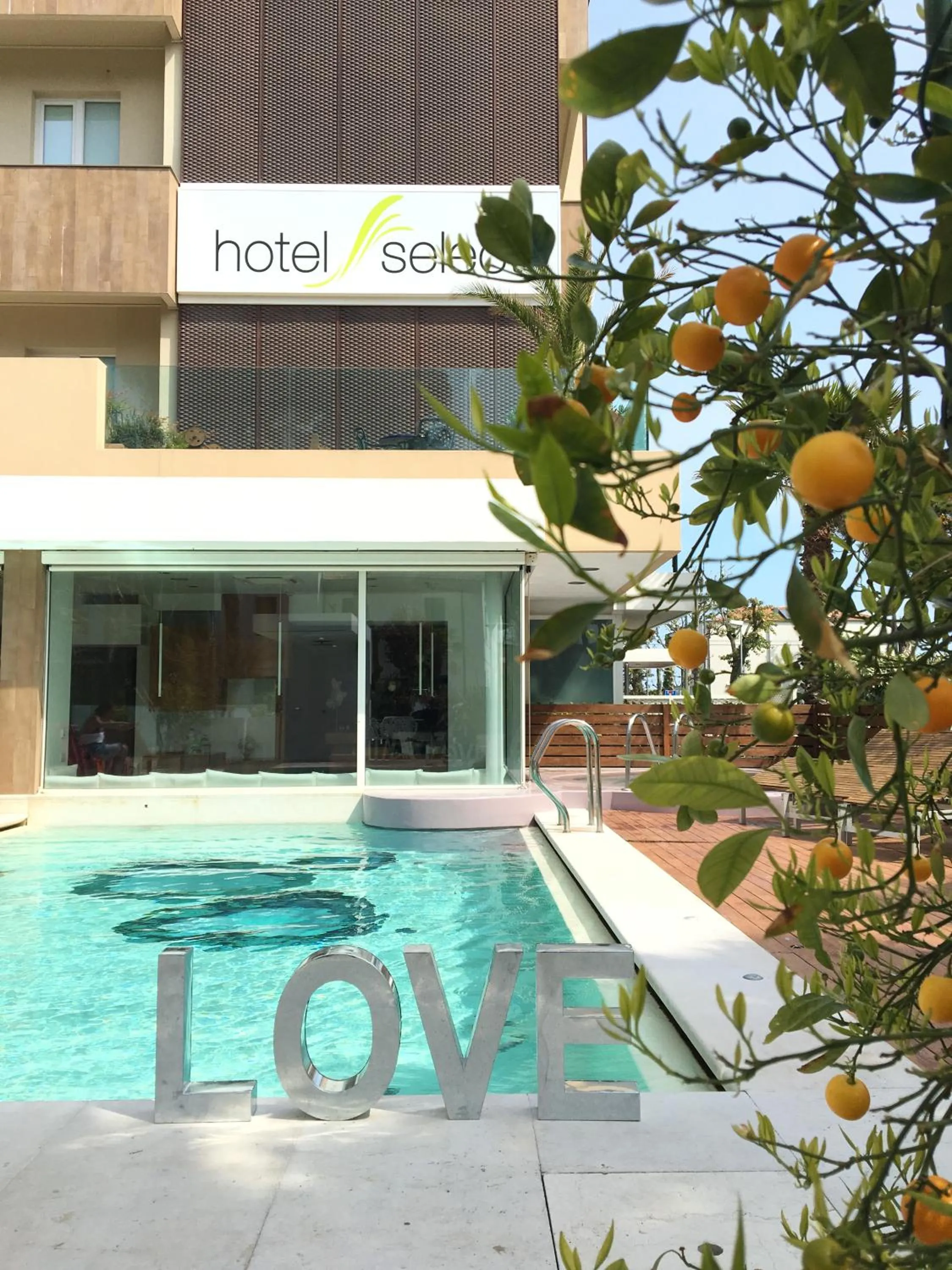 Pool view in Hotel Select Suites & Spa - Apartments