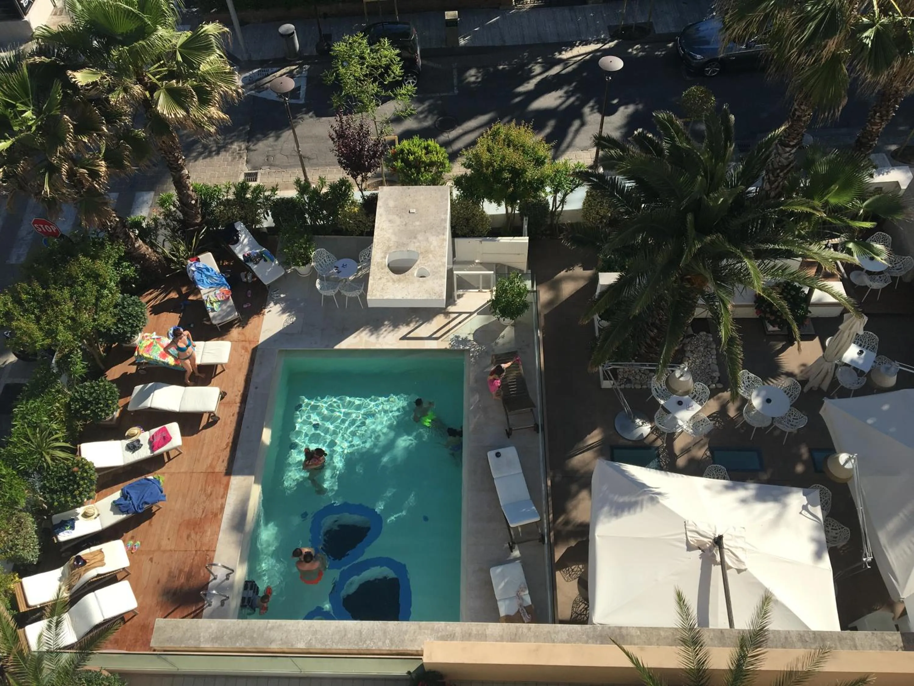 Pool view in Hotel Select Suites & Spa - Apartments