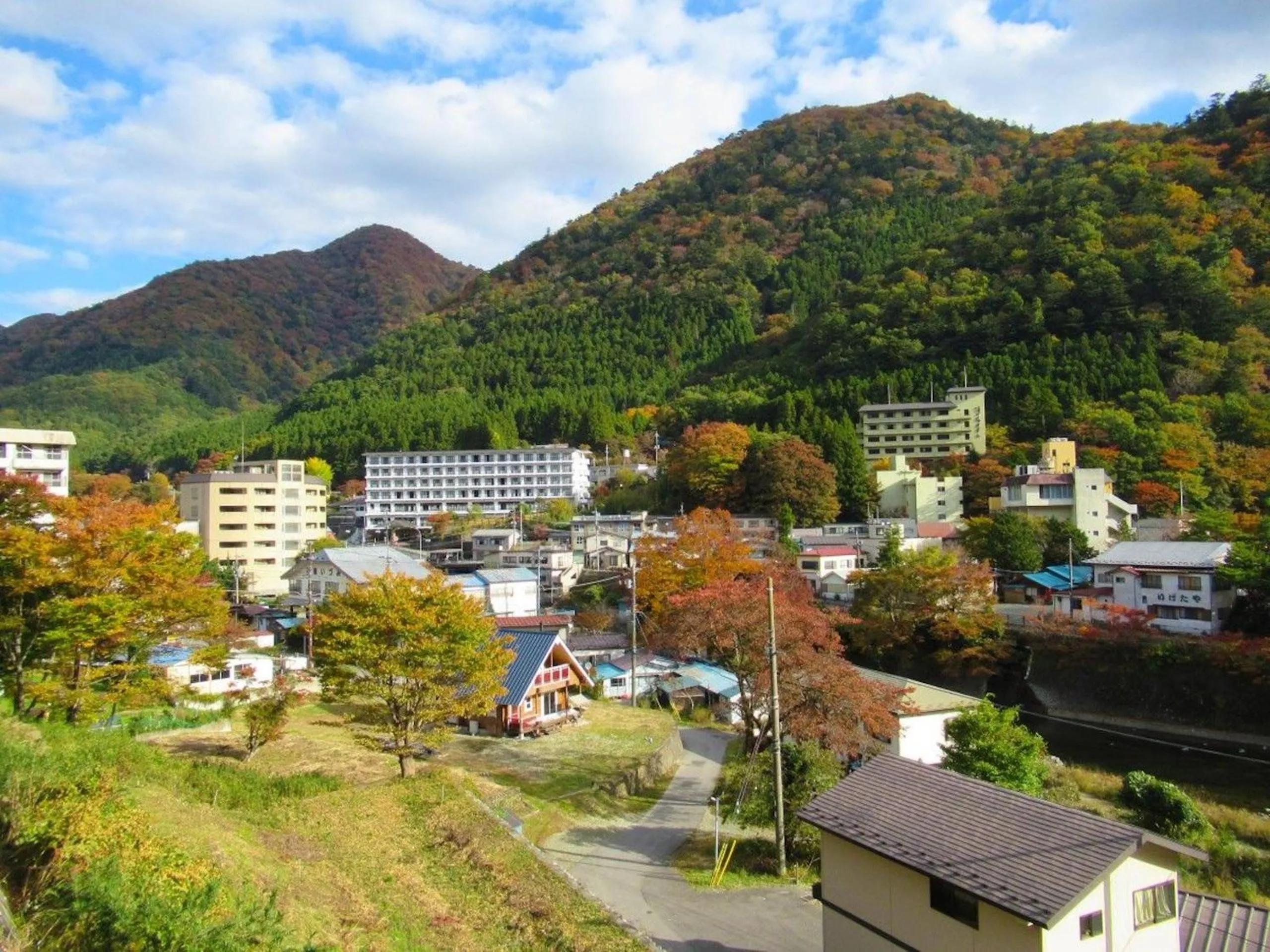 Natural landscape in Nasushiobara Ichimantei
