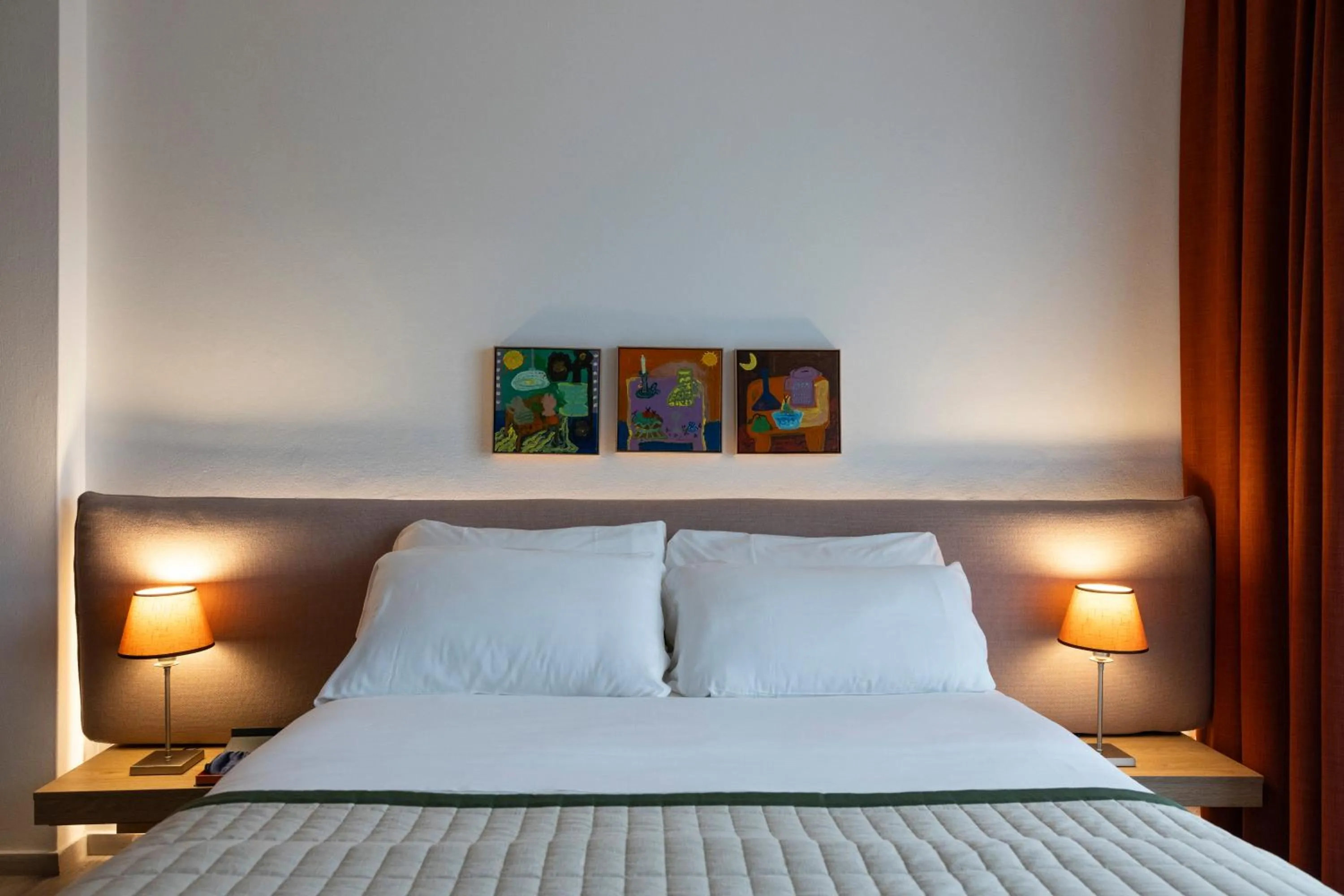 Bed in La Serena Hotel FDM