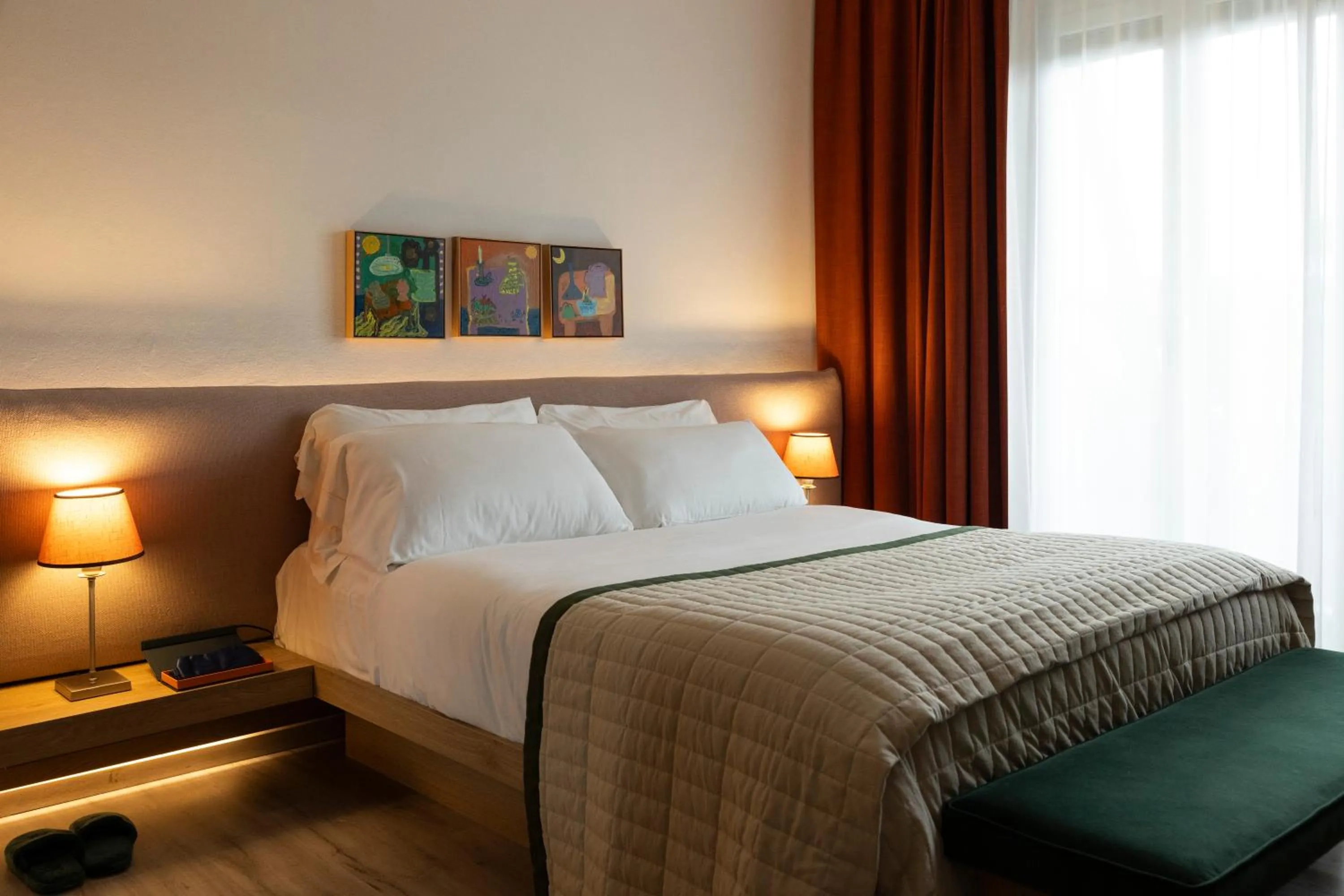 Bed in La Serena Hotel FDM