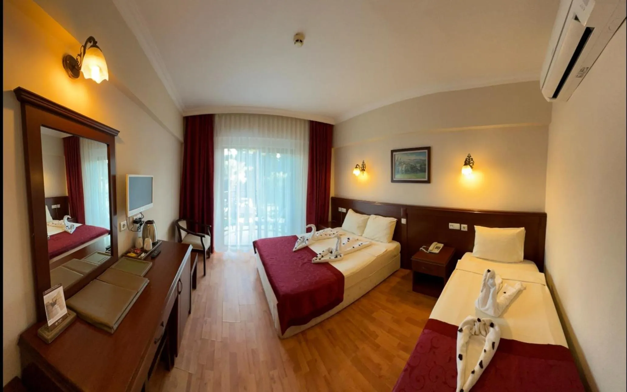 Bed in STELLA HOTEL&Spa ALL INCLUSIVE