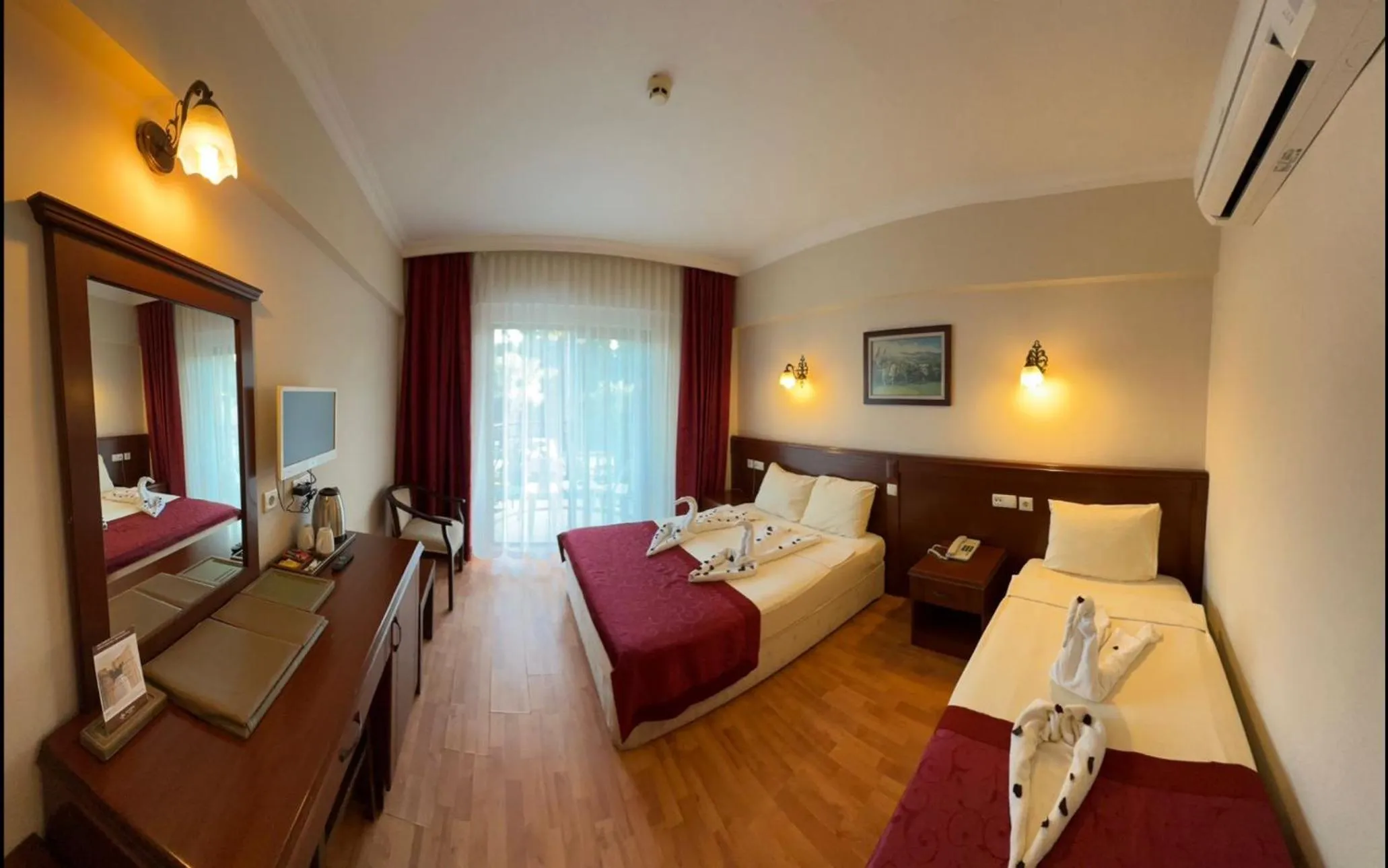 Bed in STELLA HOTEL&Spa ALL INCLUSIVE