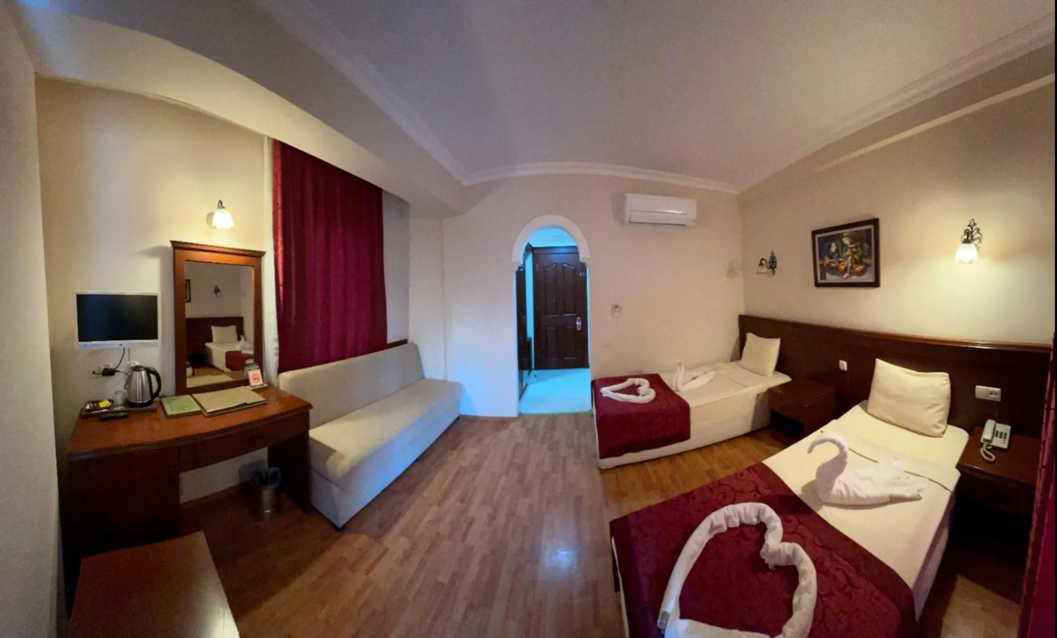 Bed in STELLA HOTEL&Spa ALL INCLUSIVE