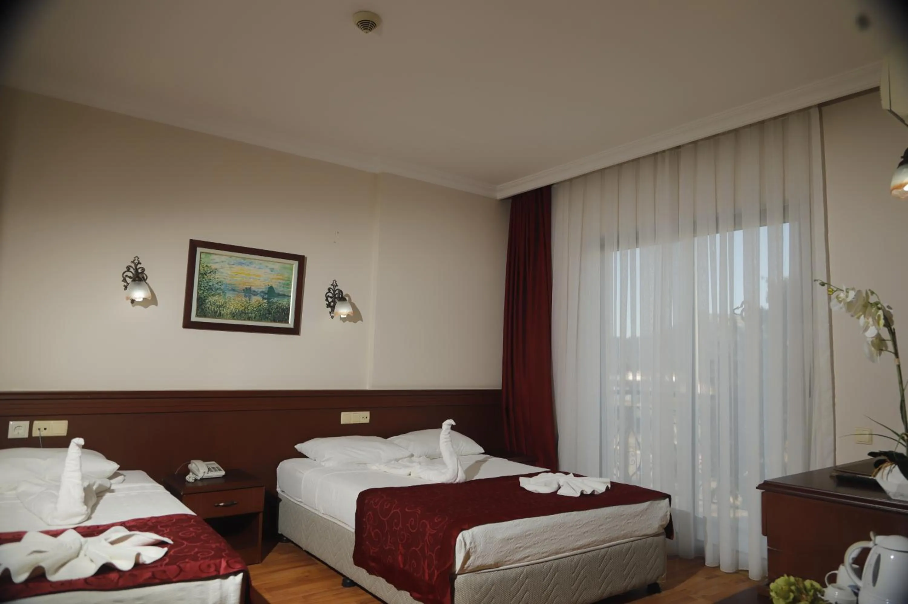 Bed in STELLA HOTEL&Spa ALL INCLUSIVE