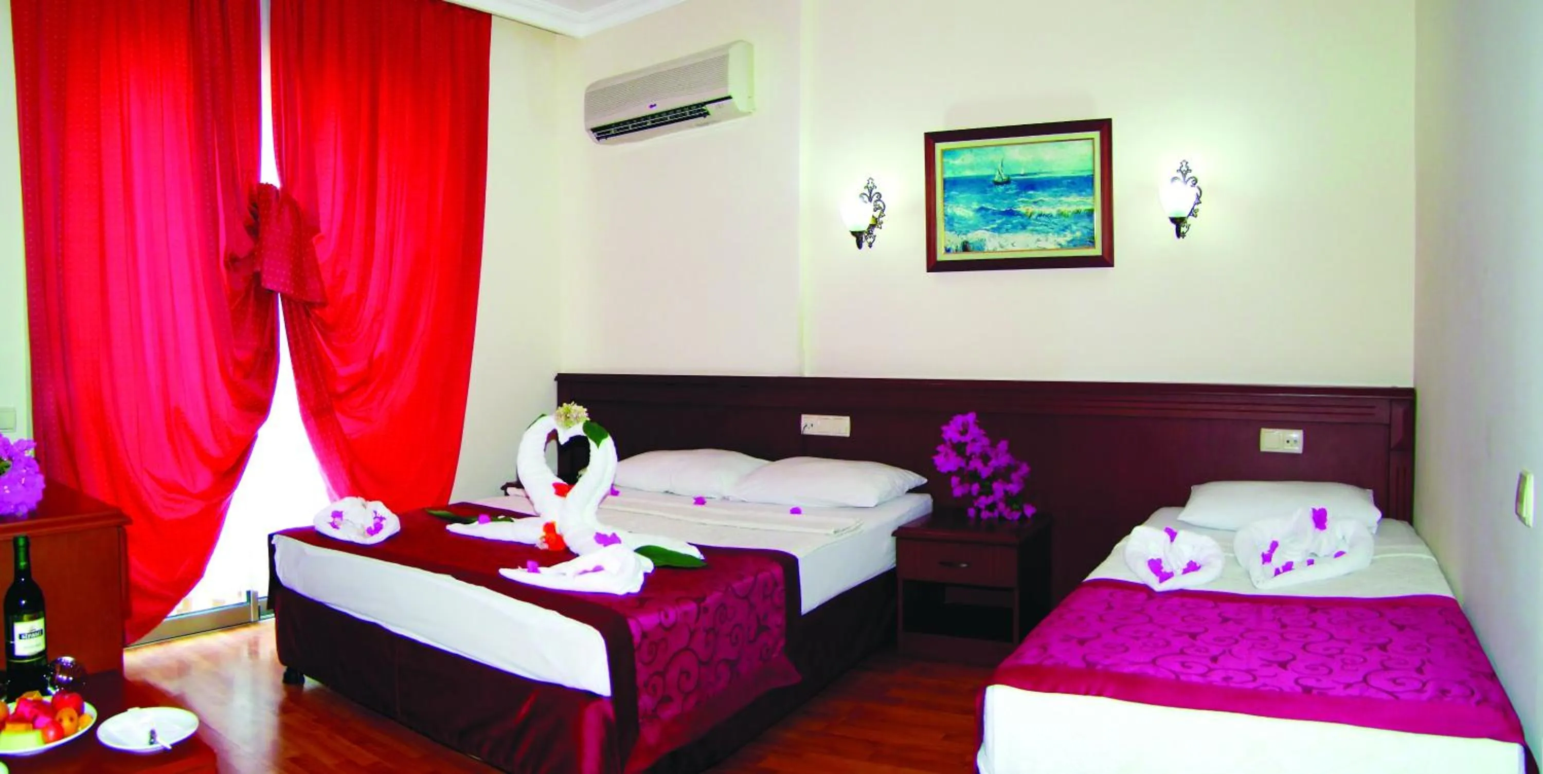 Bed in STELLA HOTEL&Spa ALL INCLUSIVE