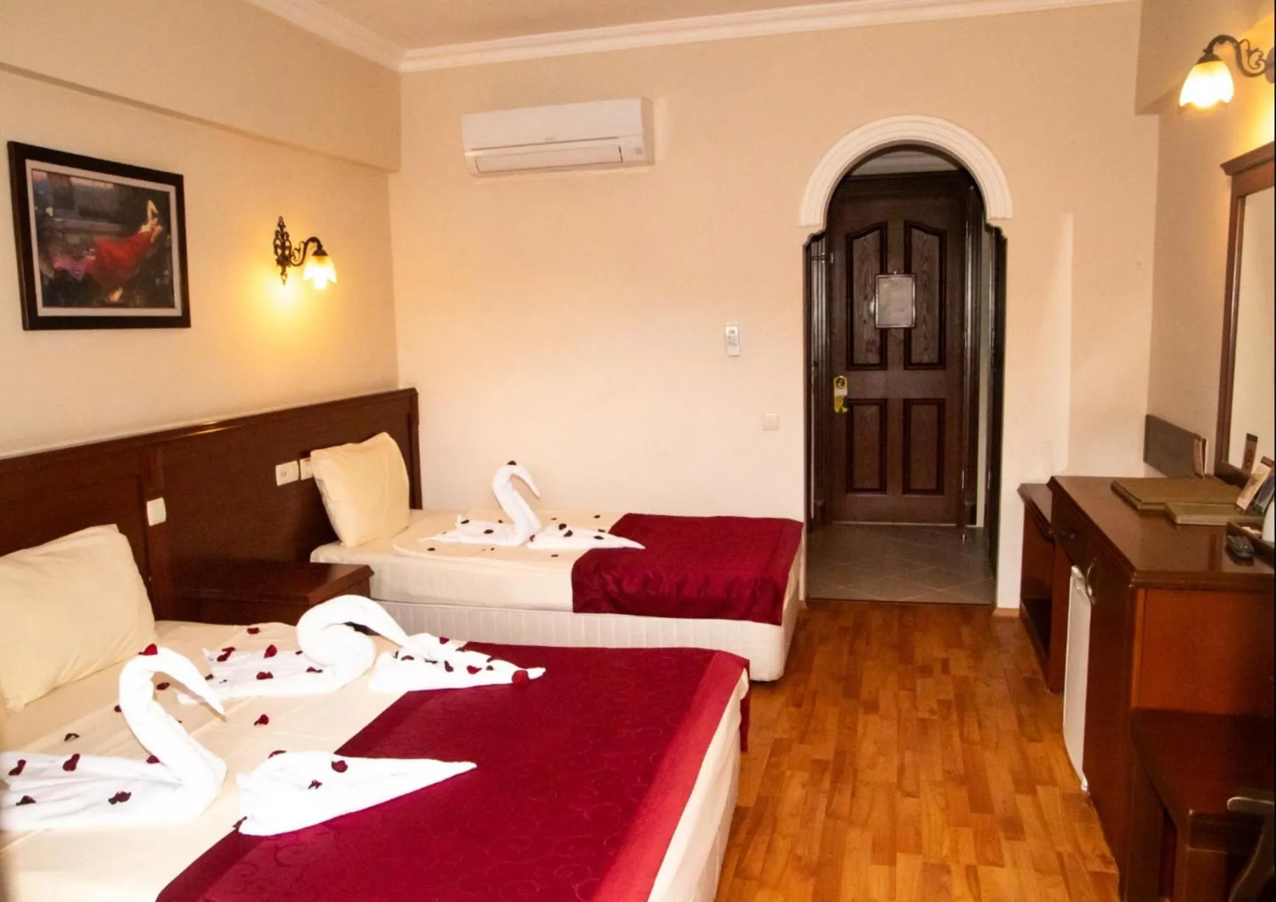 Bed in STELLA HOTEL&Spa ALL INCLUSIVE