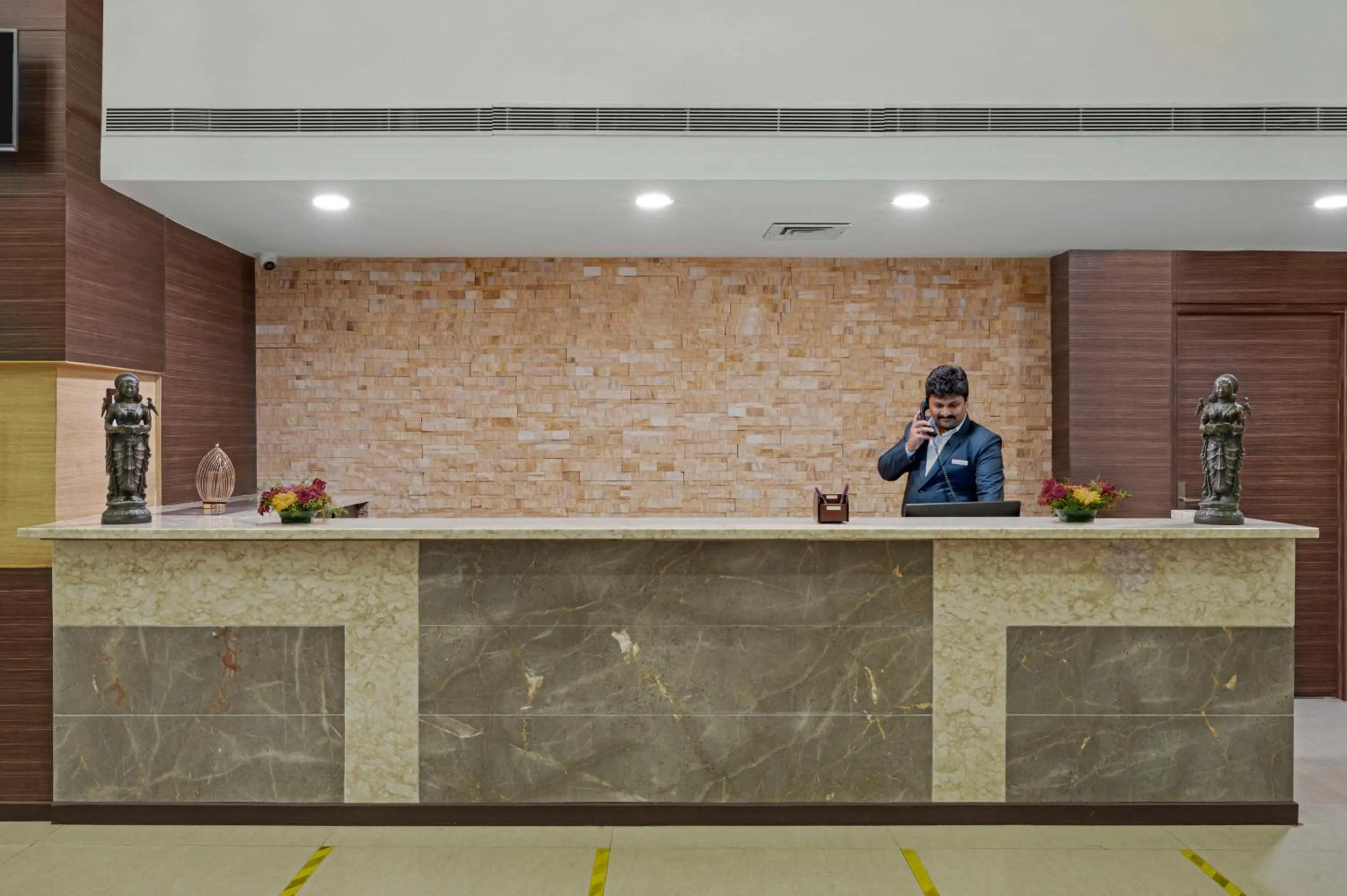 Lobby or reception in Sterling V Grand Madurai