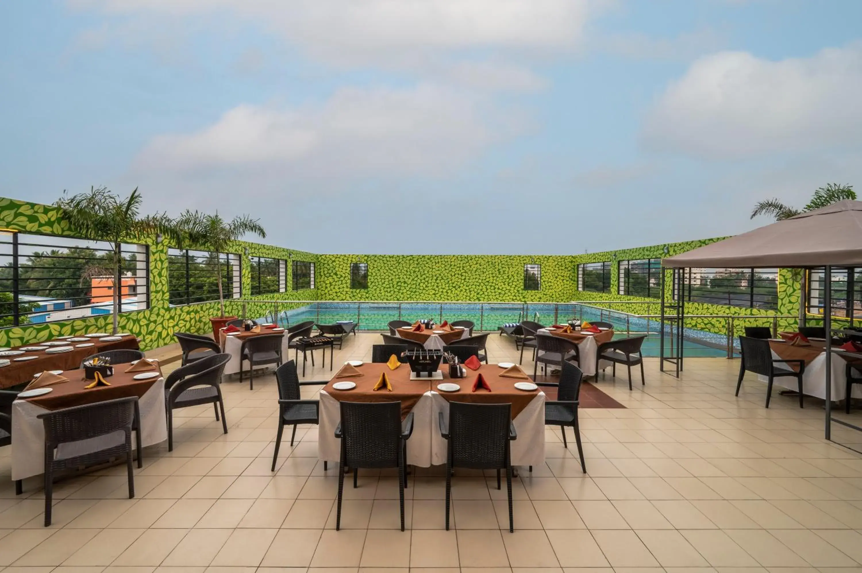 Swimming pool in Sterling V Grand Madurai Swimming pool in Sterling V Grand Madurai