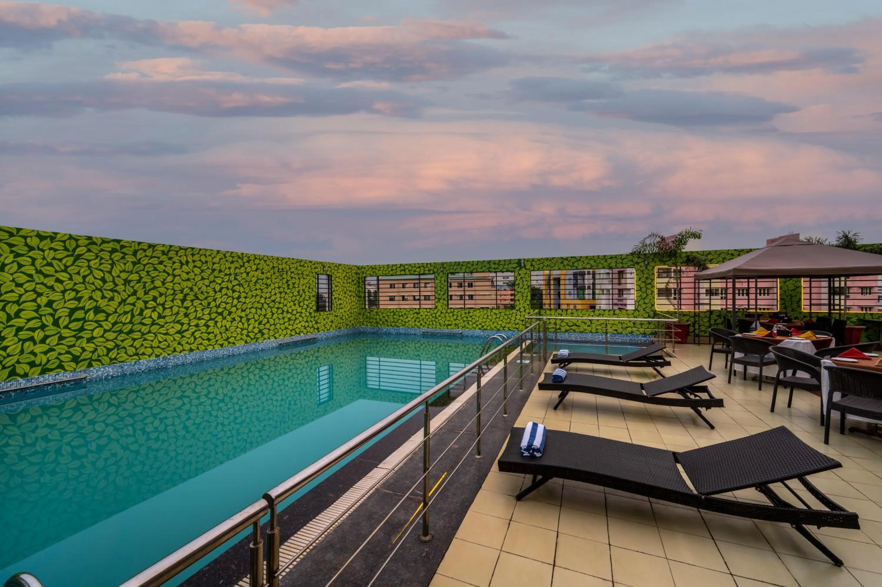 Swimming pool in Sterling V Grand Madurai