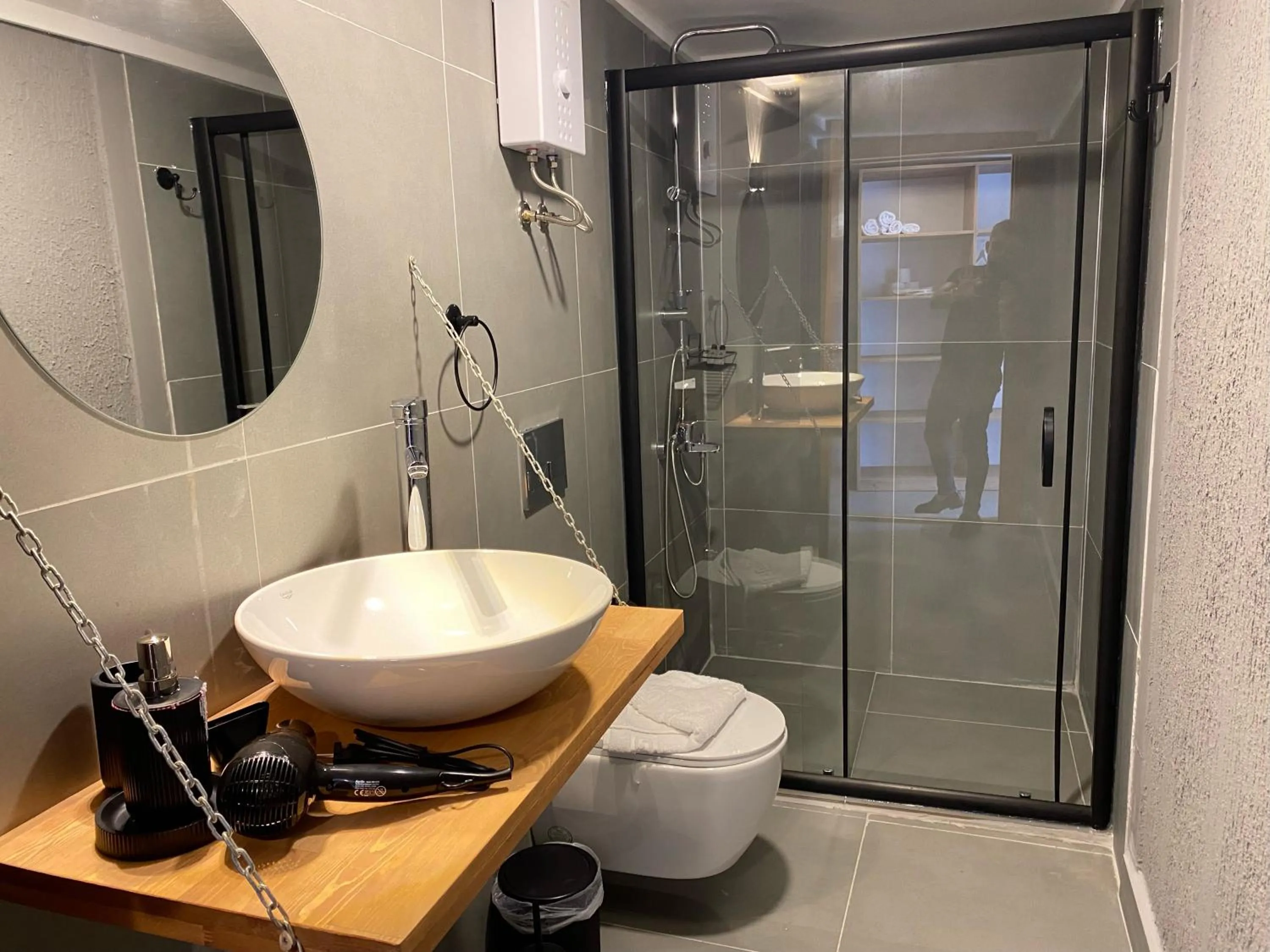 Shower in Castle Boutique Hotel Alanya