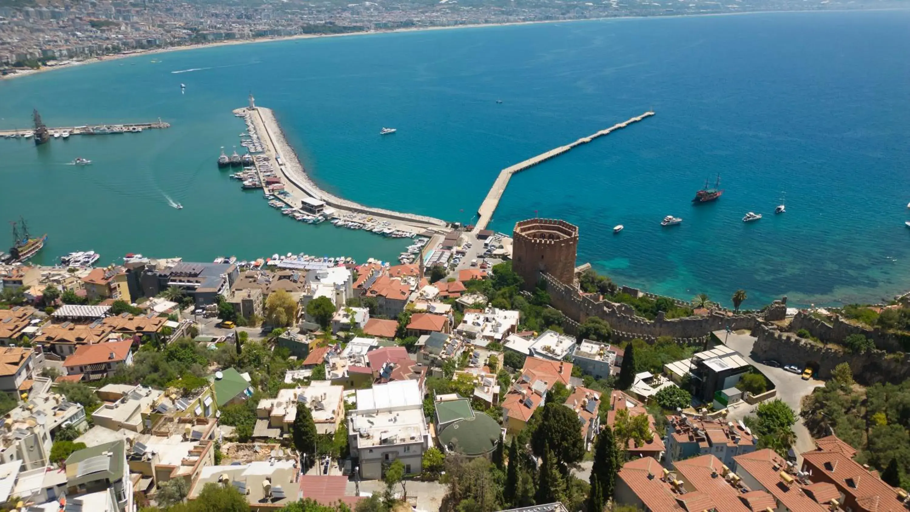 Sea view in Castle Boutique Hotel Alanya Sea view in Castle Boutique Hotel Alanya
