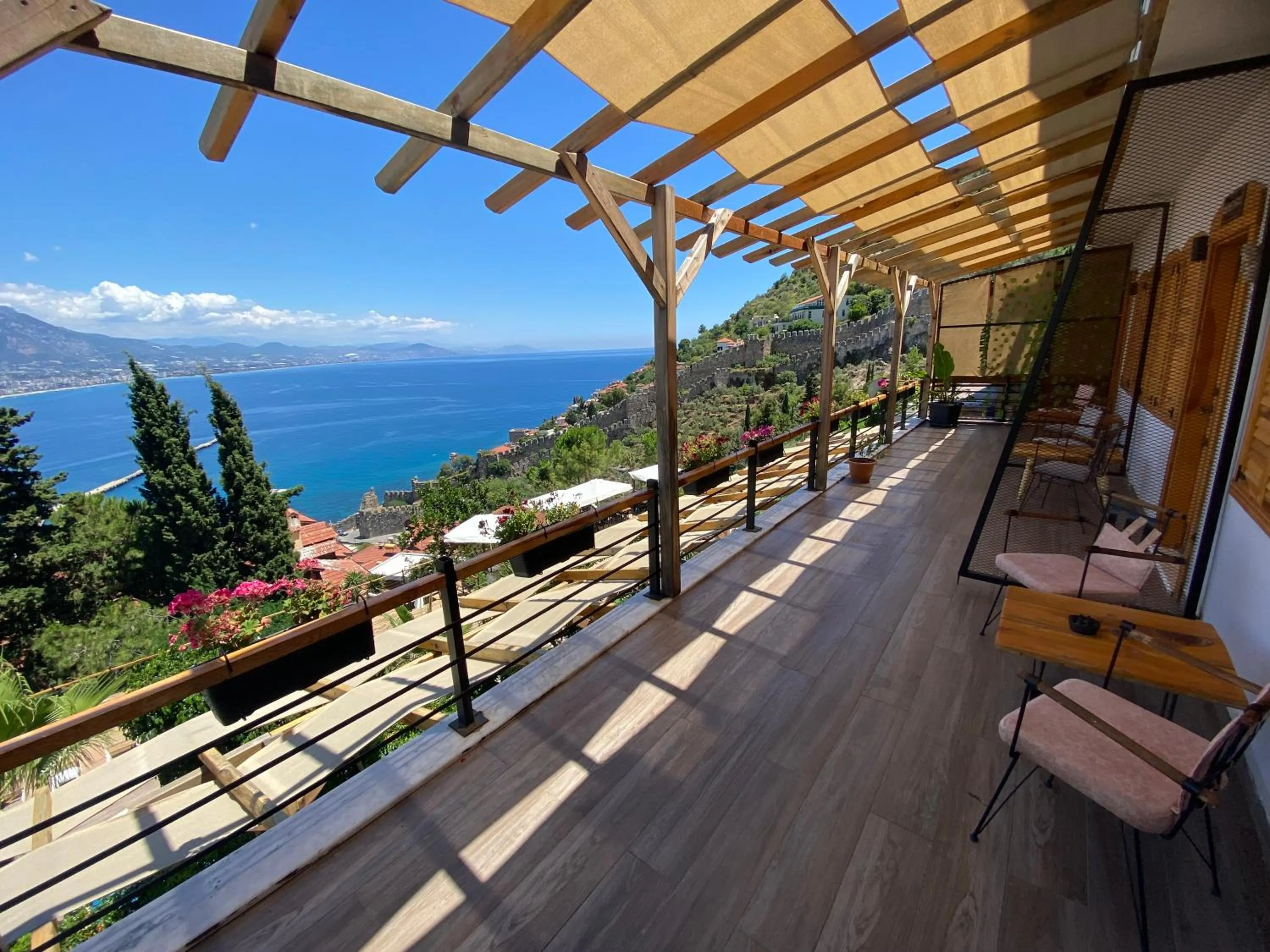 Balcony/Terrace in Castle Boutique Hotel Alanya