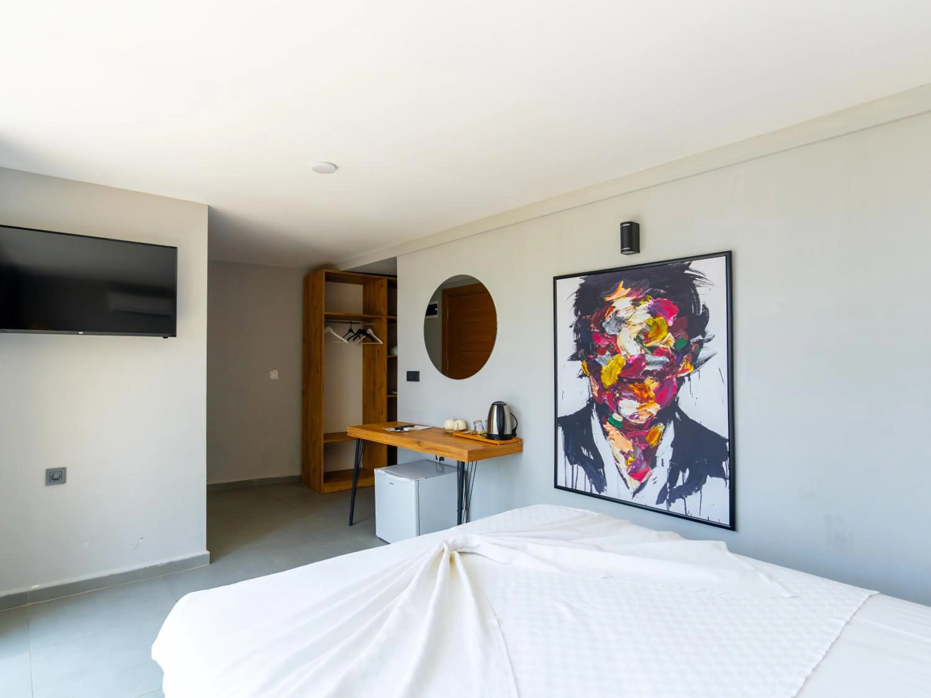 Bed in Castle Boutique Hotel Alanya