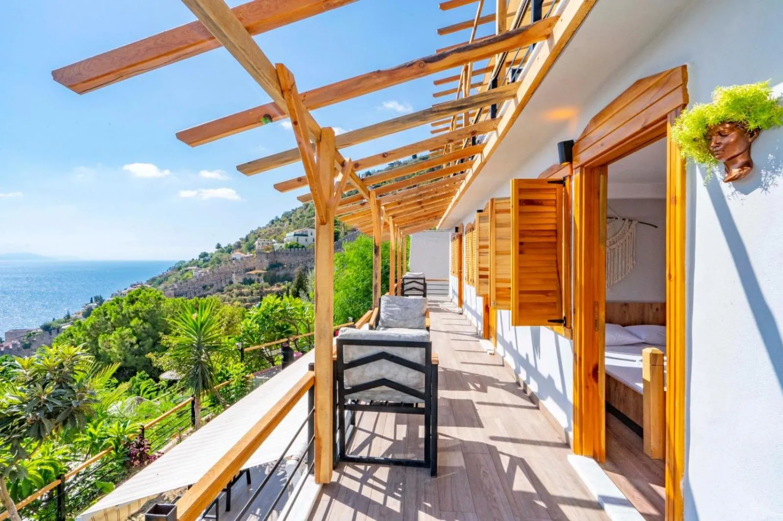 Patio in Castle Boutique Hotel Alanya