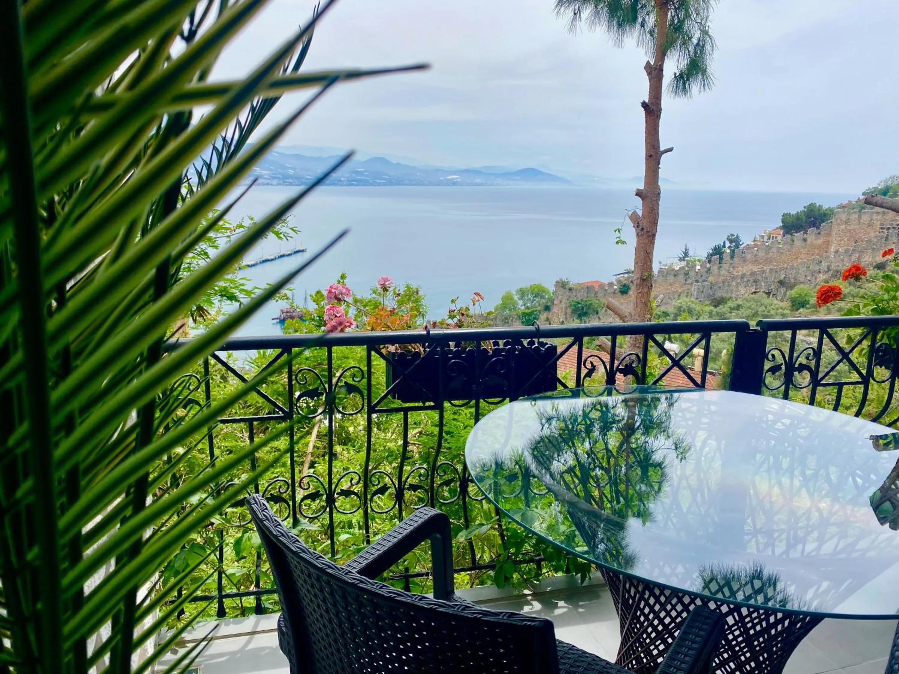 Balcony/Terrace in Castle Boutique Hotel Alanya