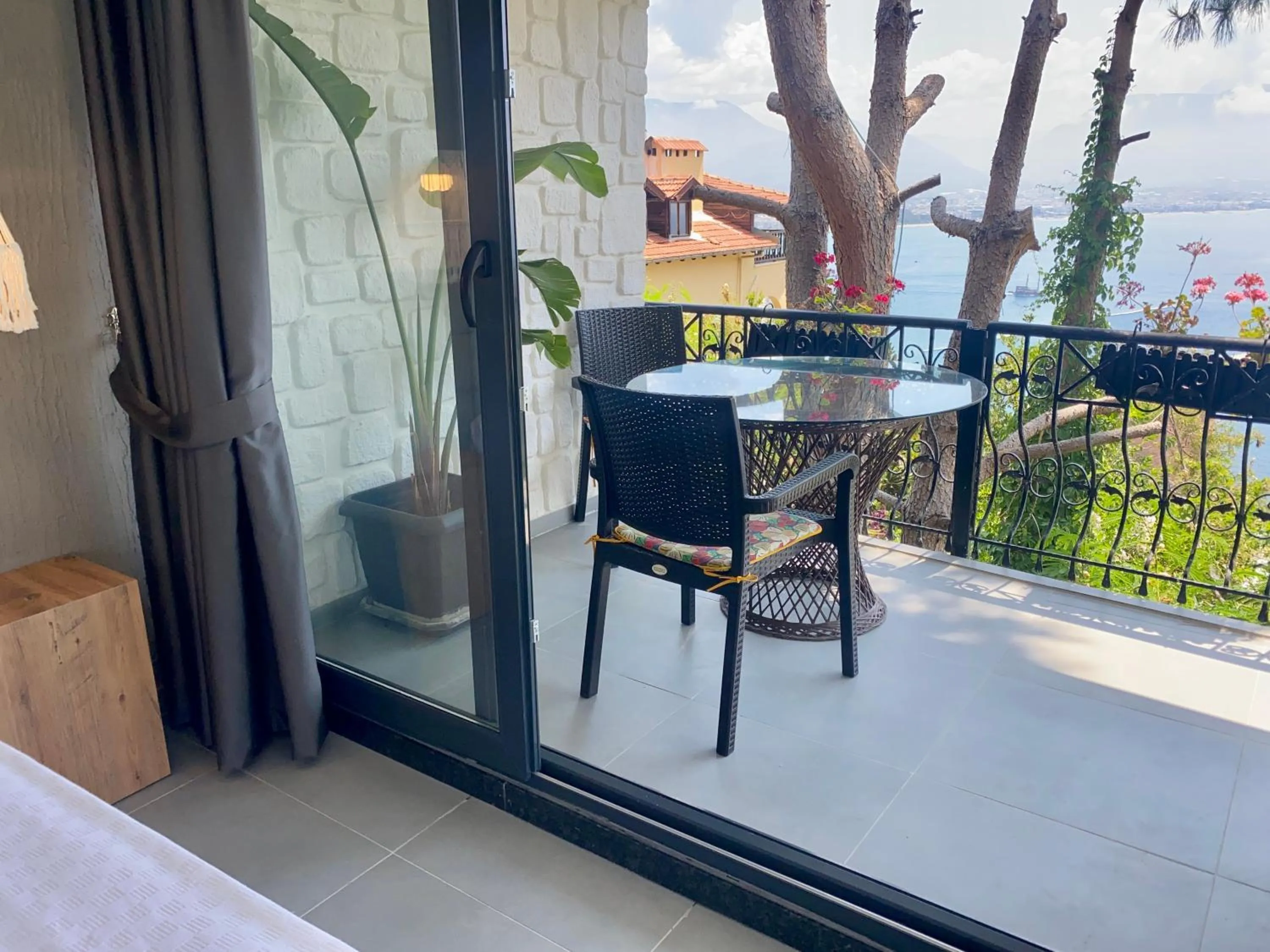 Balcony/Terrace in Castle Boutique Hotel Alanya