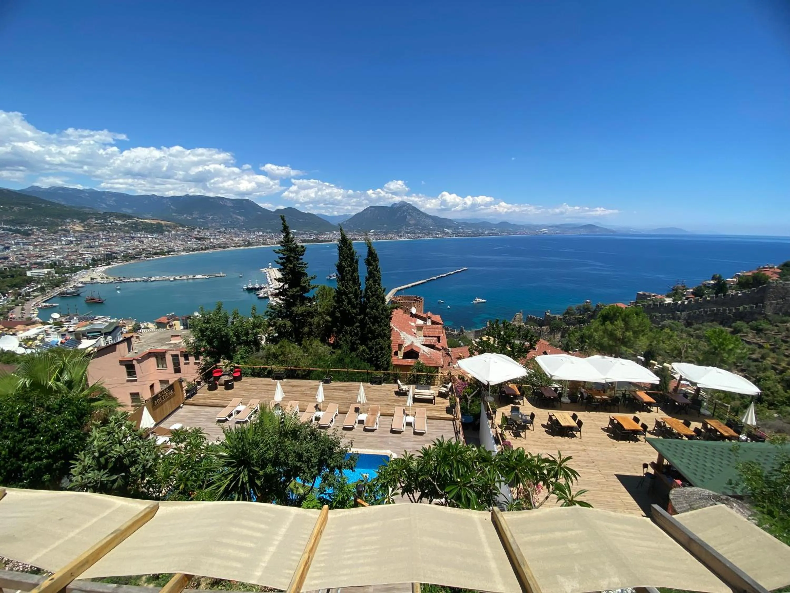 Sea view in Castle Boutique Hotel Alanya