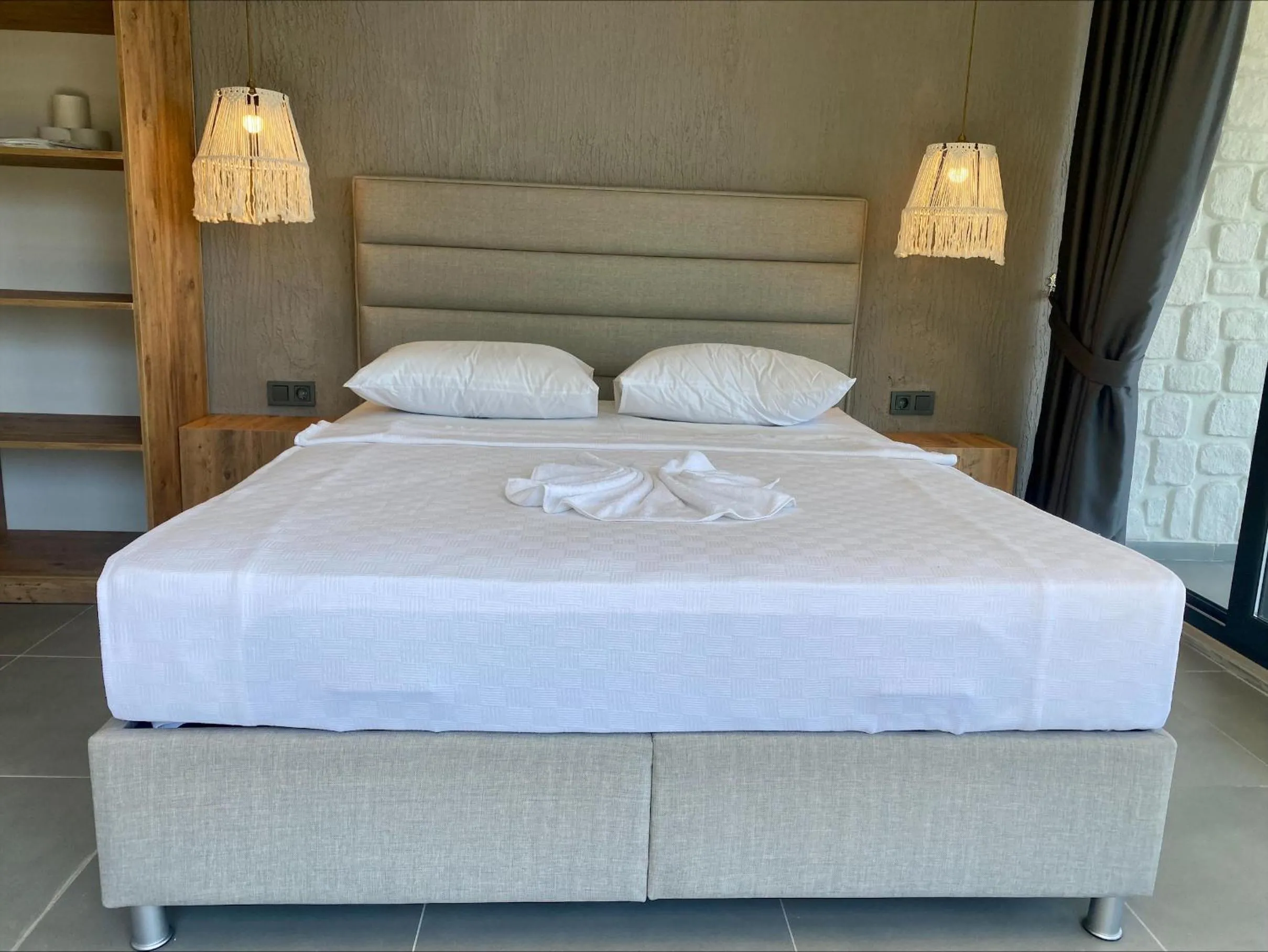 Bed in Castle Boutique Hotel Alanya