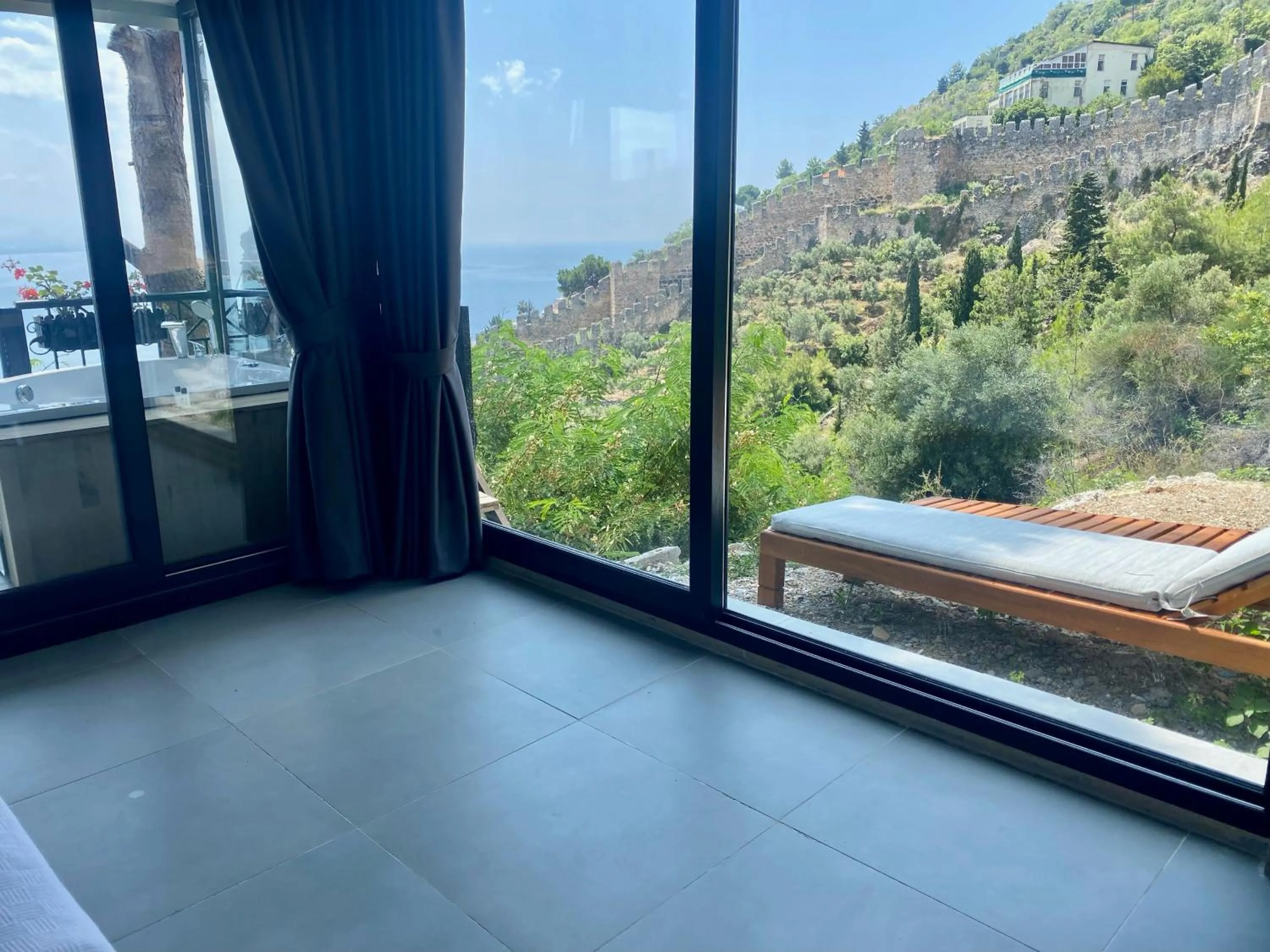 sunbed in Castle Boutique Hotel Alanya