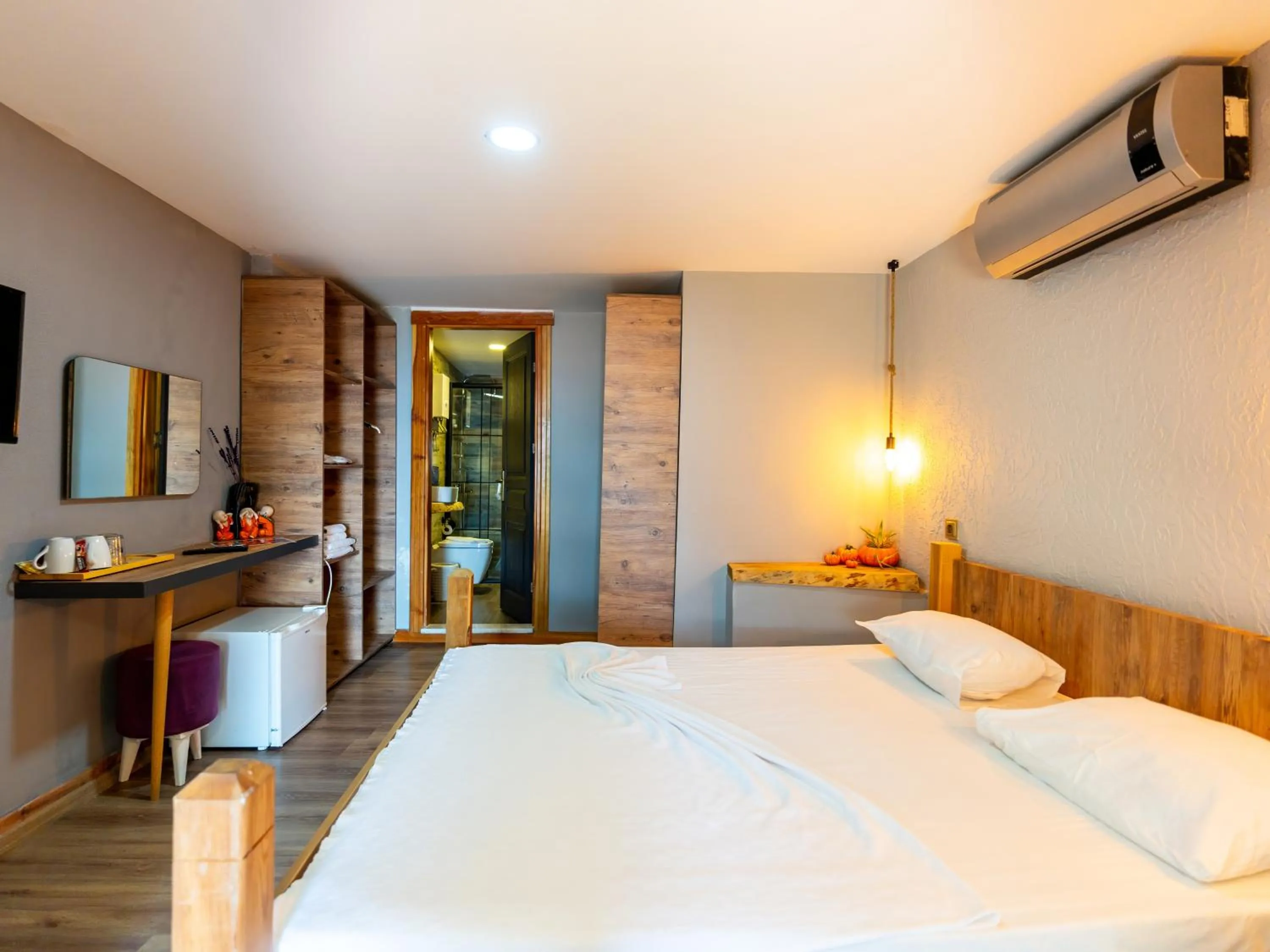 Bed in Castle Boutique Hotel Alanya