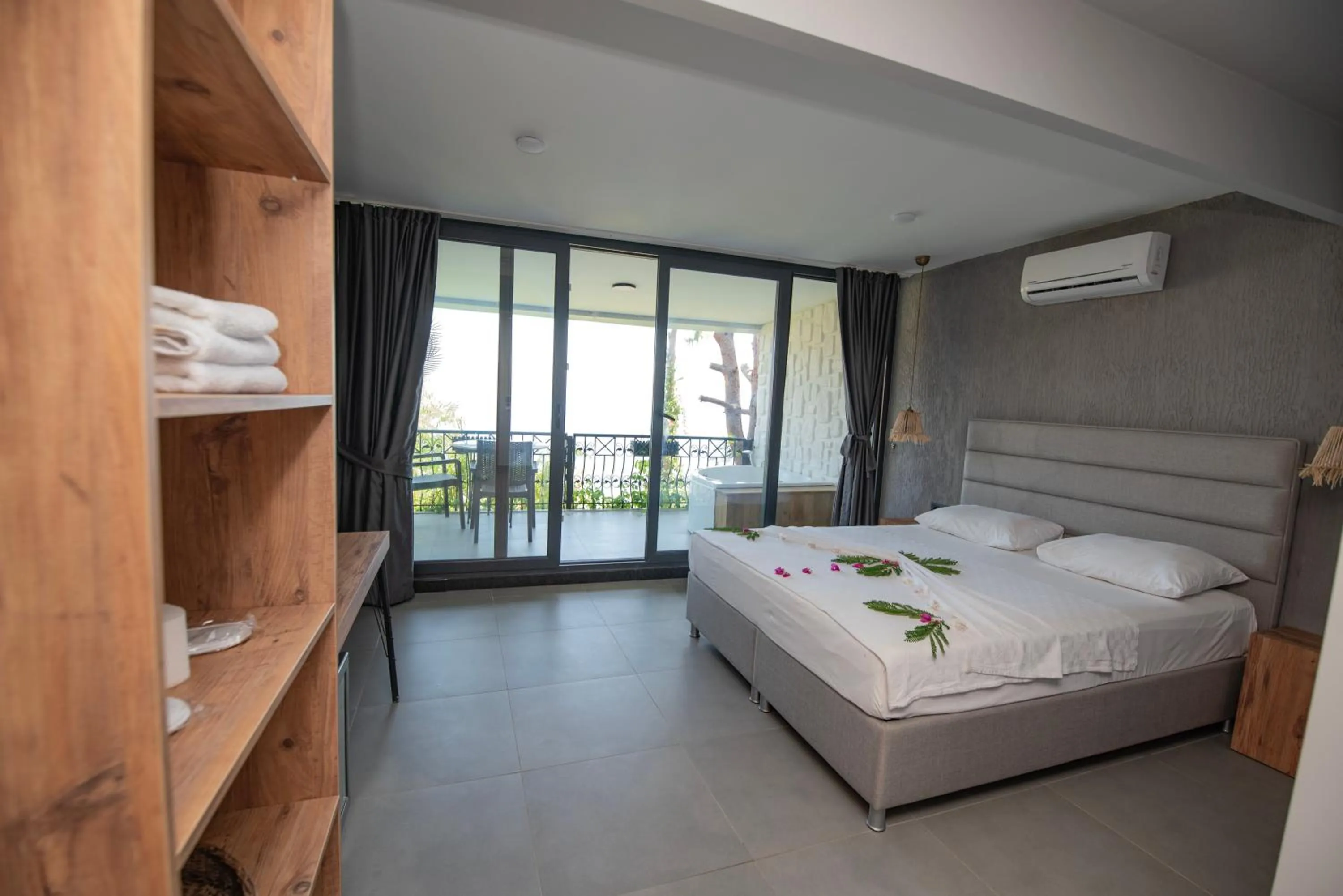 Bed in Castle Boutique Hotel Alanya