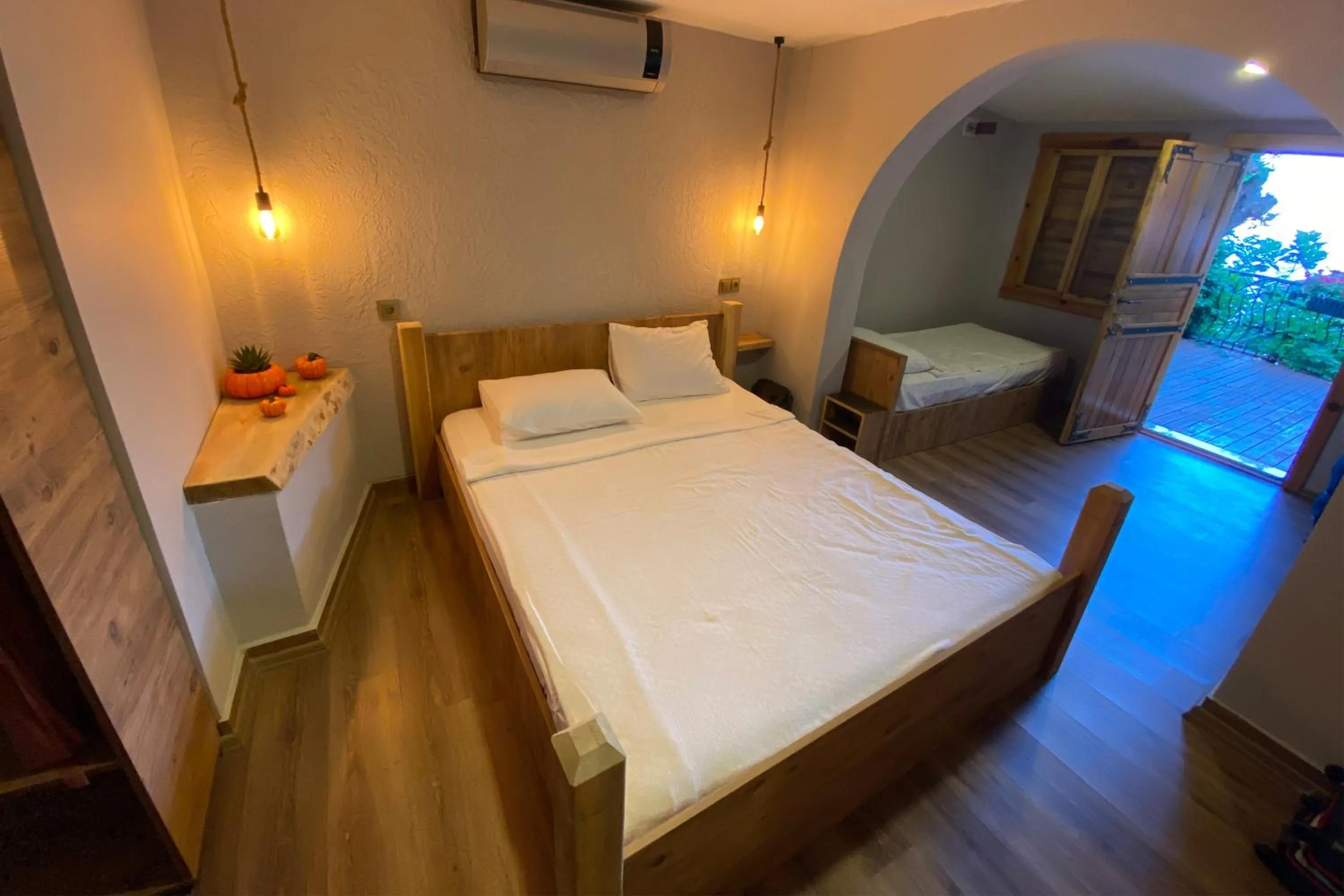 Bed in Castle Boutique Hotel Alanya