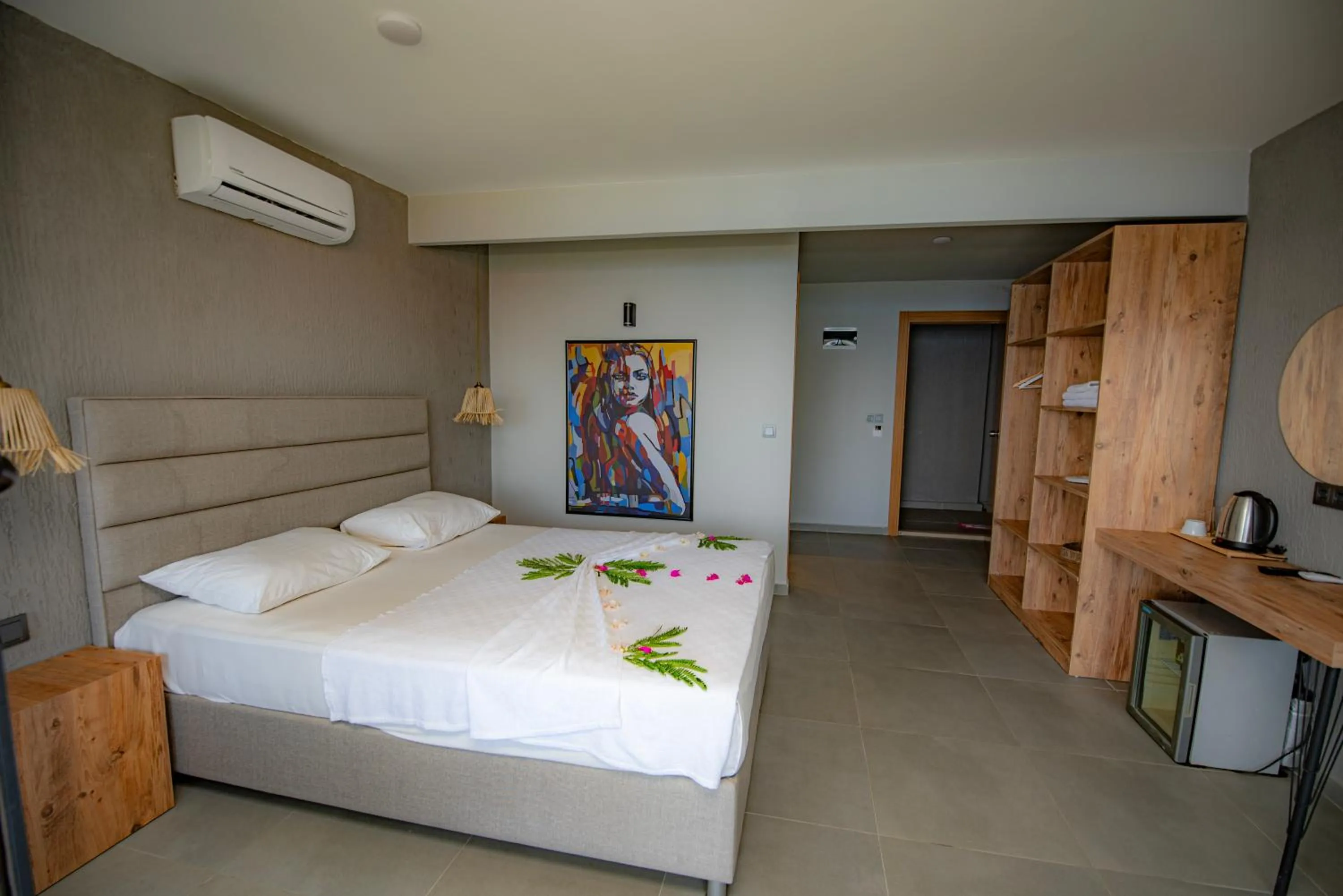 Bed in Castle Boutique Hotel Alanya