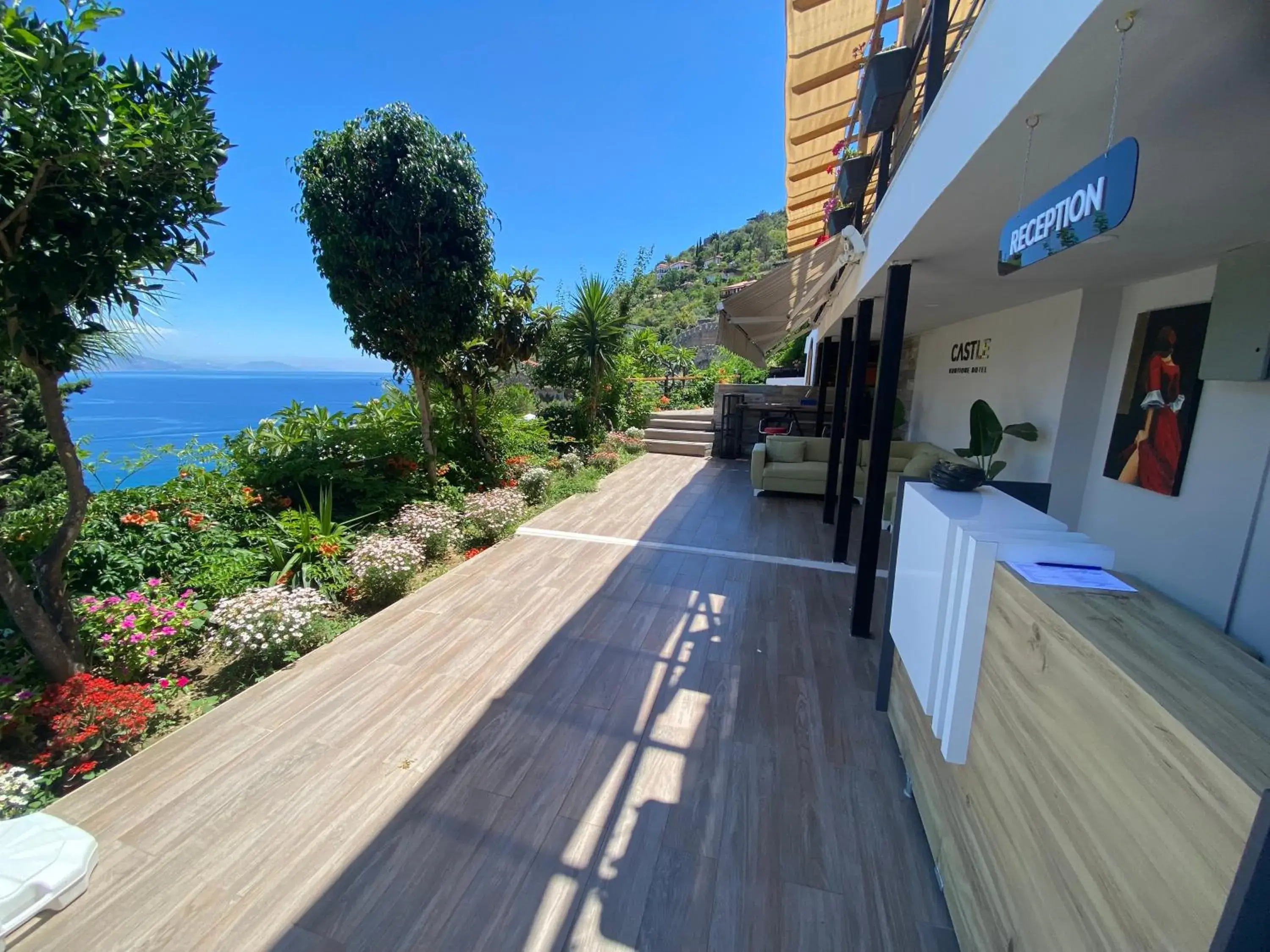 Lobby or reception in Castle Boutique Hotel Alanya Lobby or reception in Castle Boutique Hotel Alanya