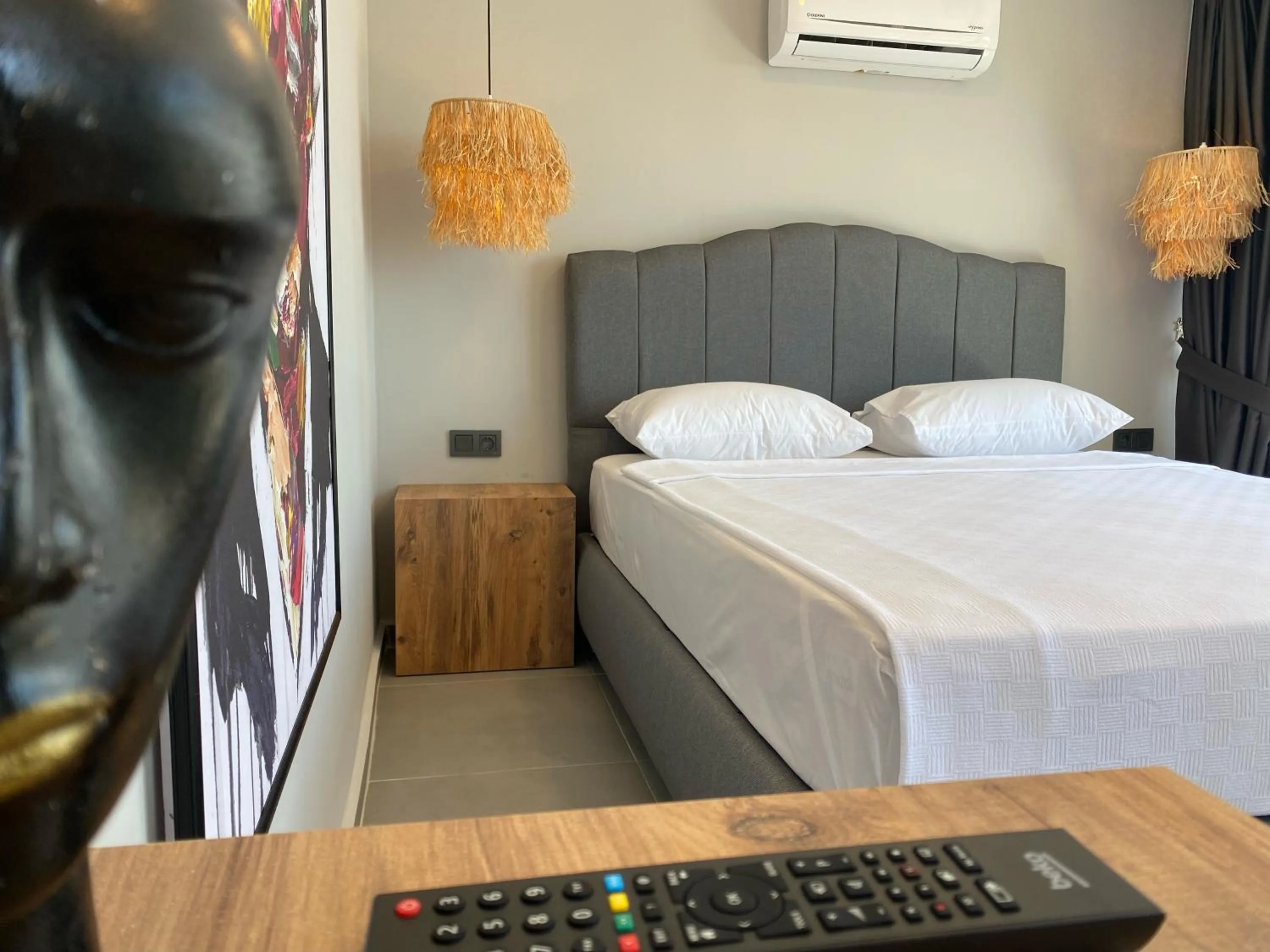 Bed in Castle Boutique Hotel Alanya