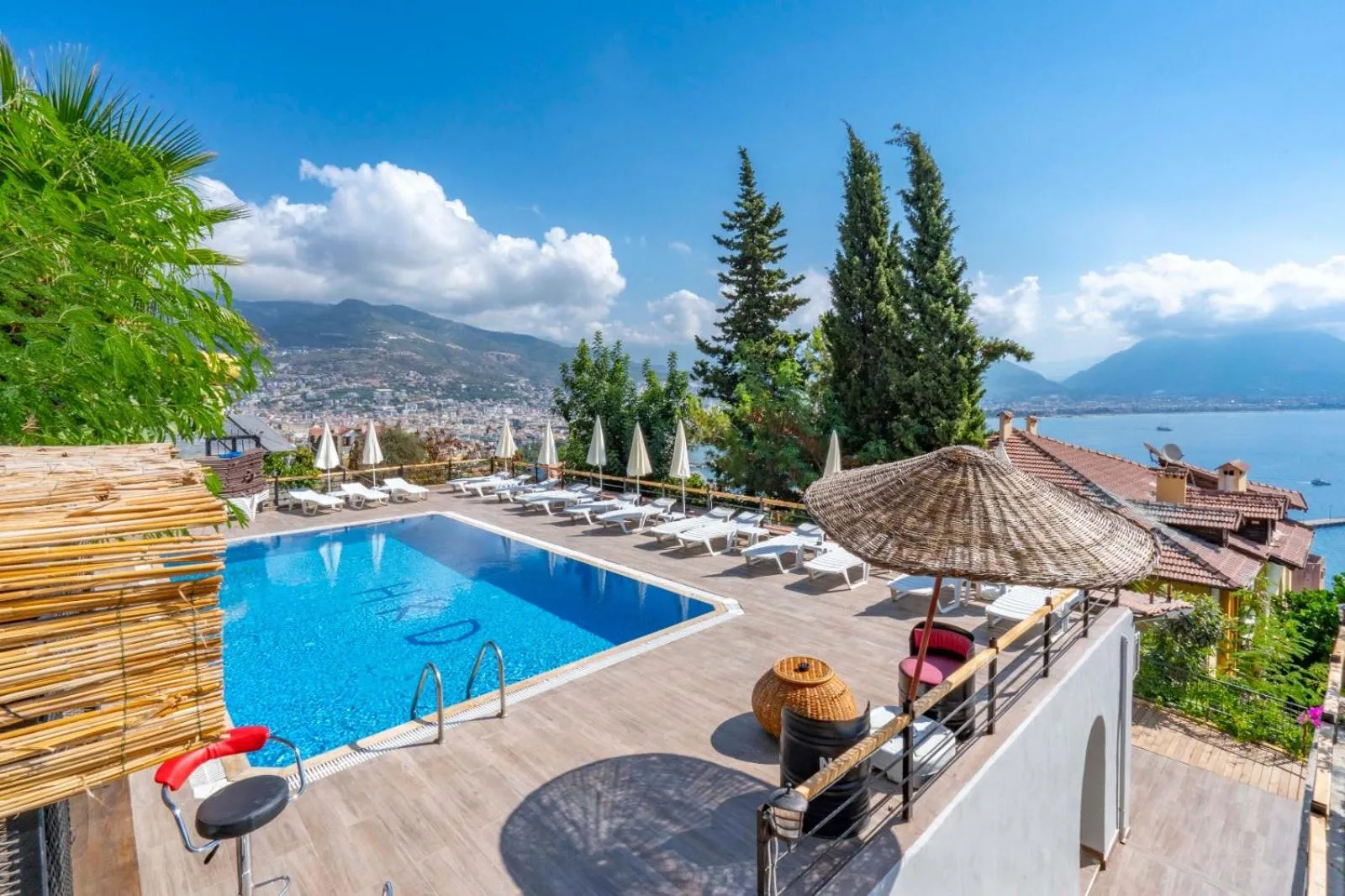 City view in Castle Boutique Hotel Alanya
