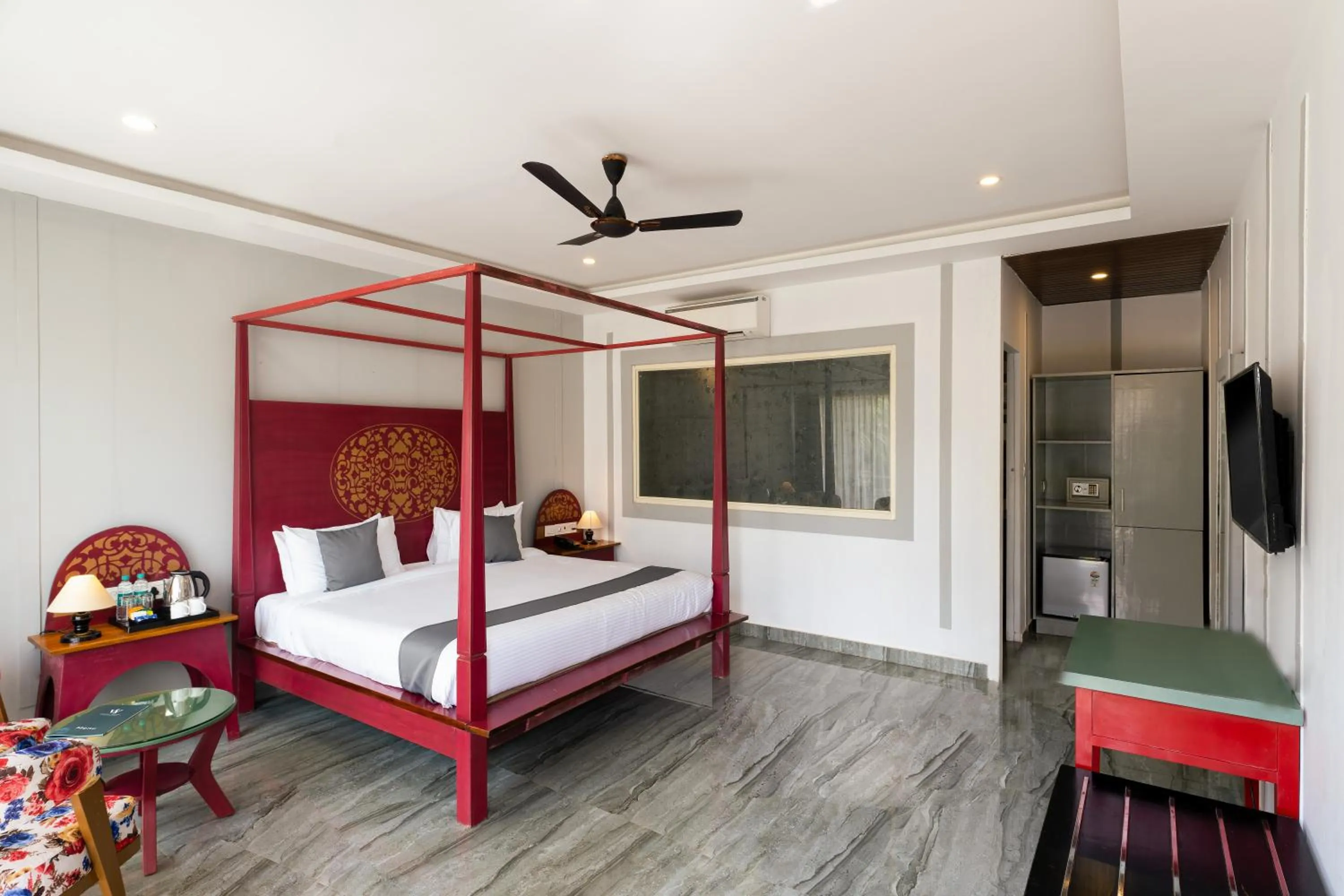 Bed in Koko Maya by Stone Wood Comfort