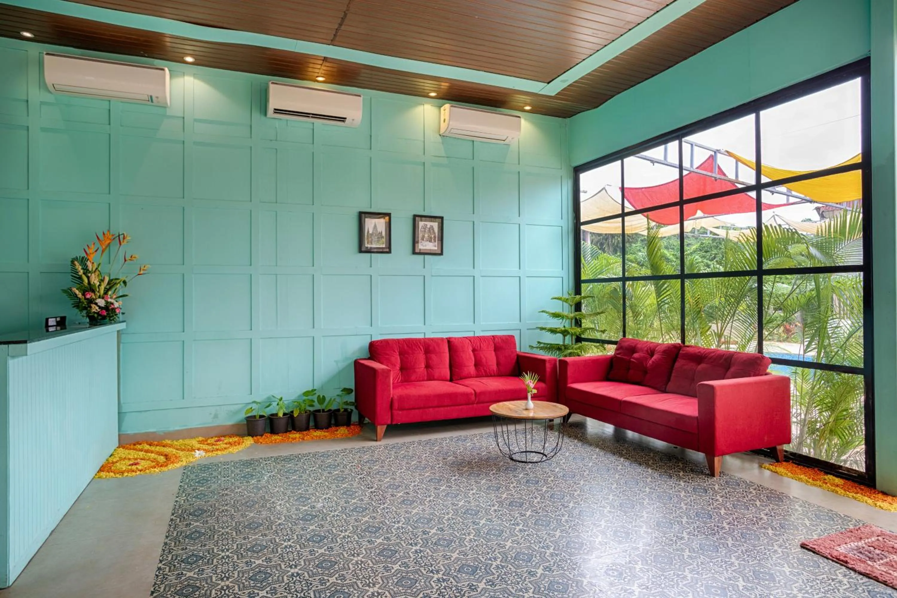 Lobby or reception in Koko Maya by Stone Wood Comfort