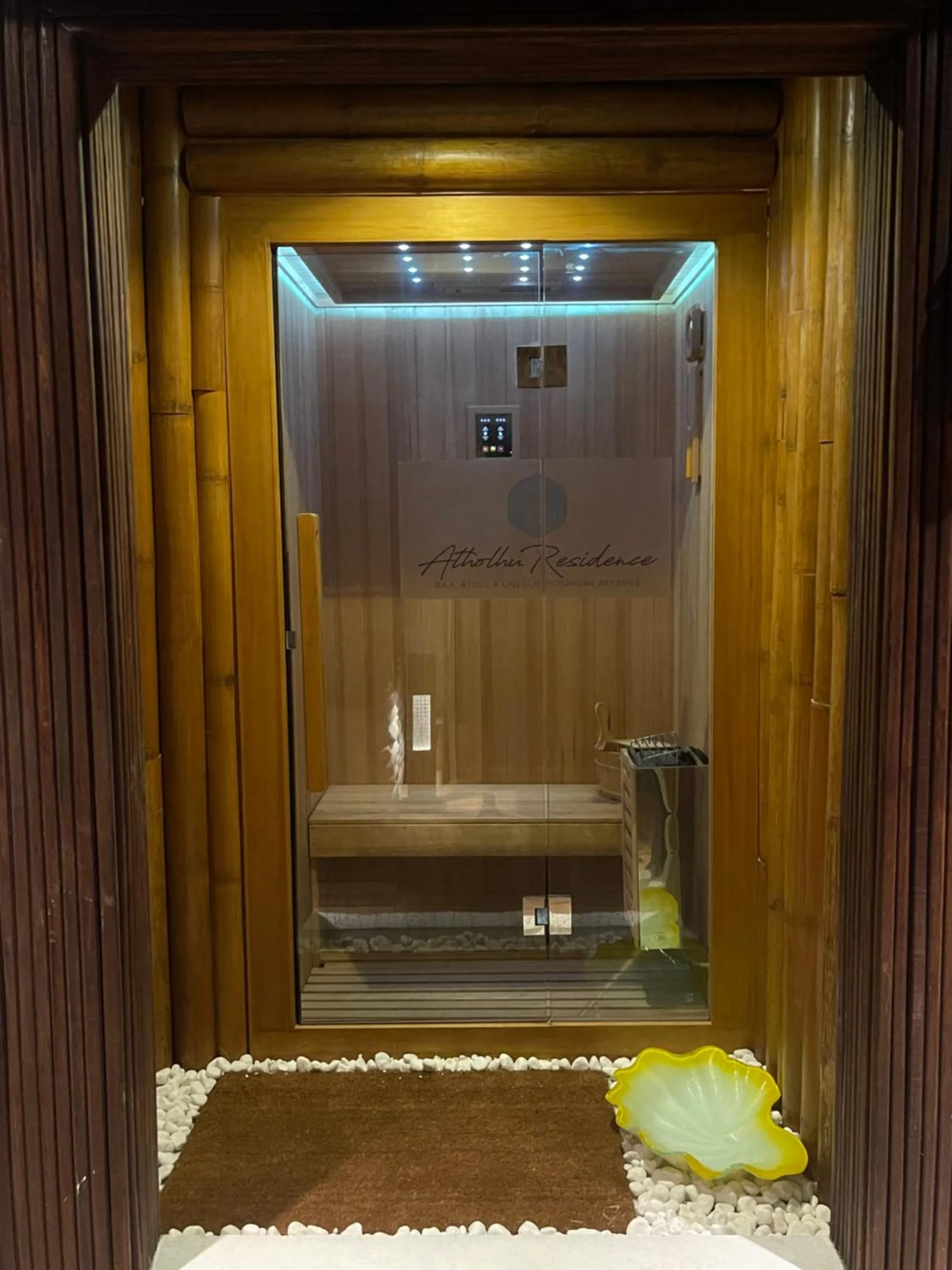 Sauna in Atholhu Residence