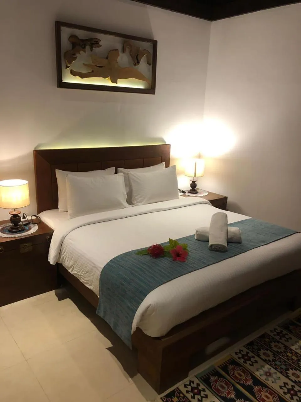 Bed in Atholhu Residence