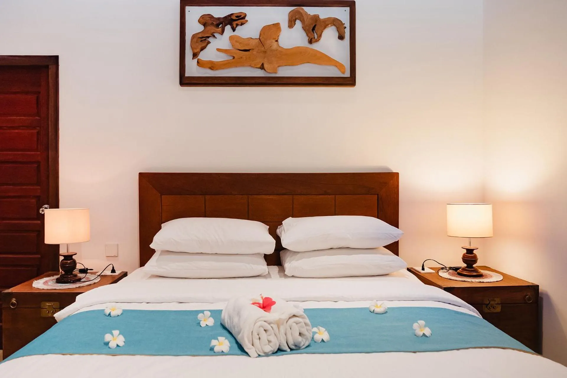 Bed in Atholhu Residence