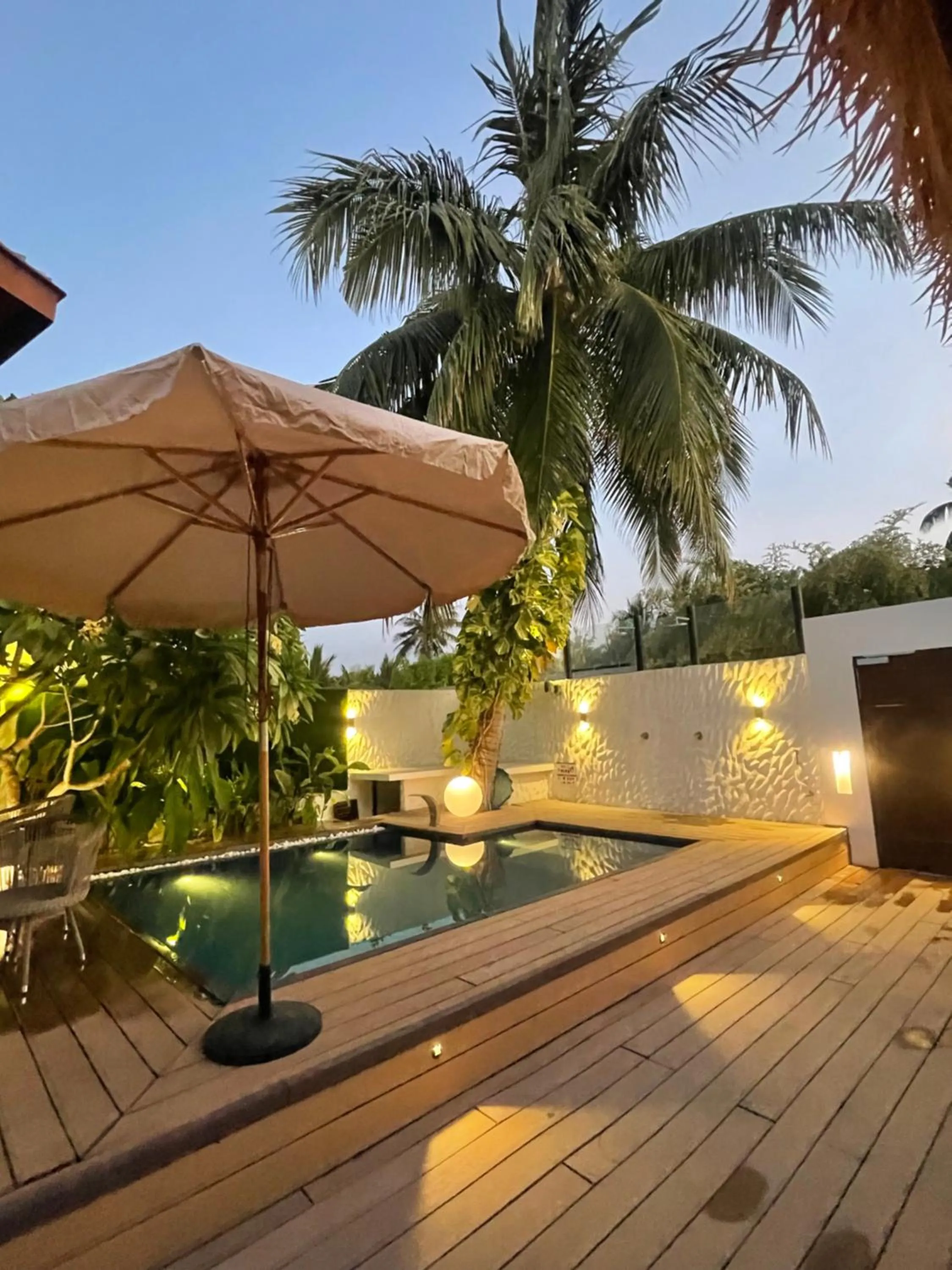 Swimming pool in Atholhu Residence