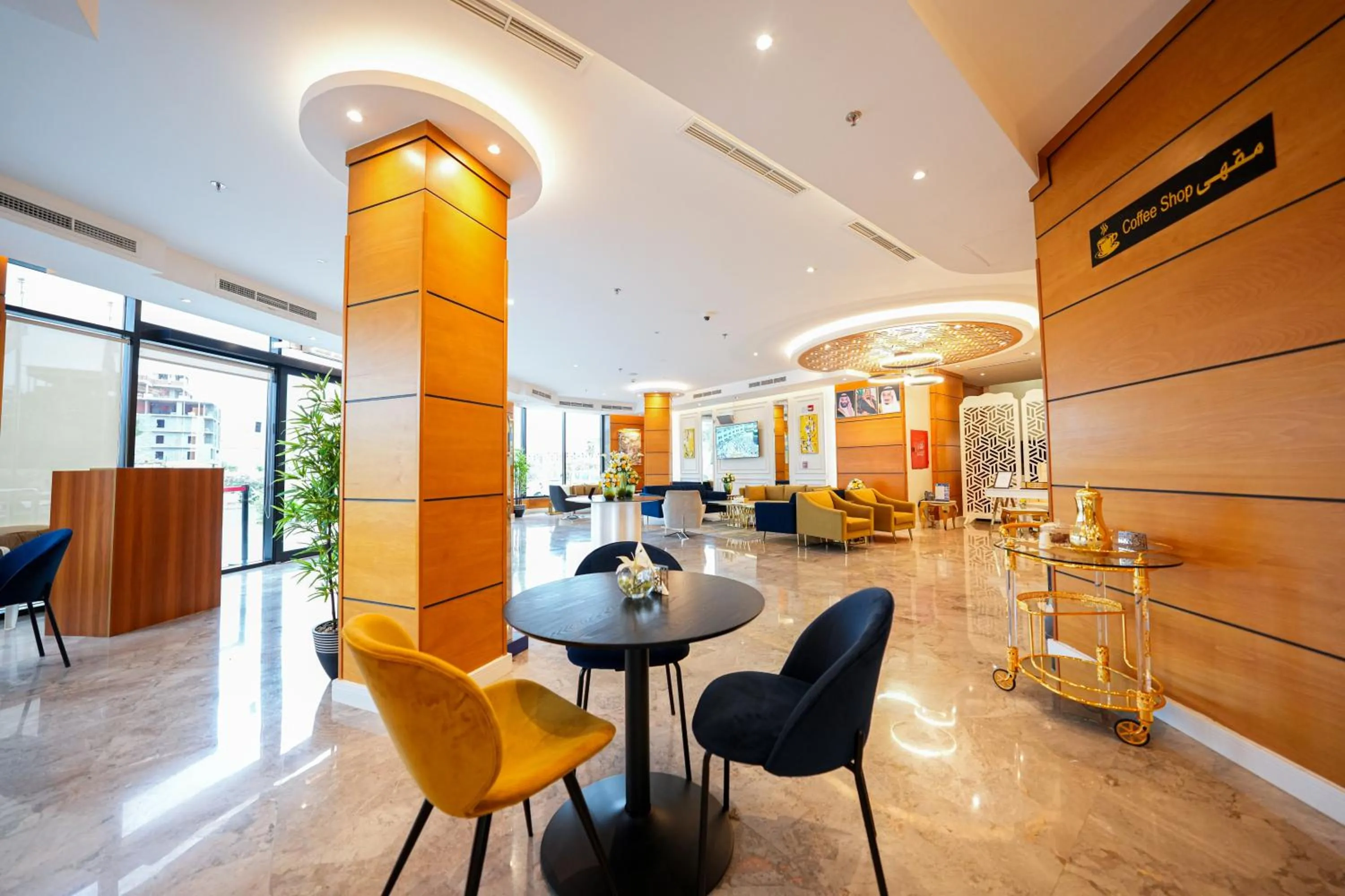 Lobby or reception in Romera Hotel