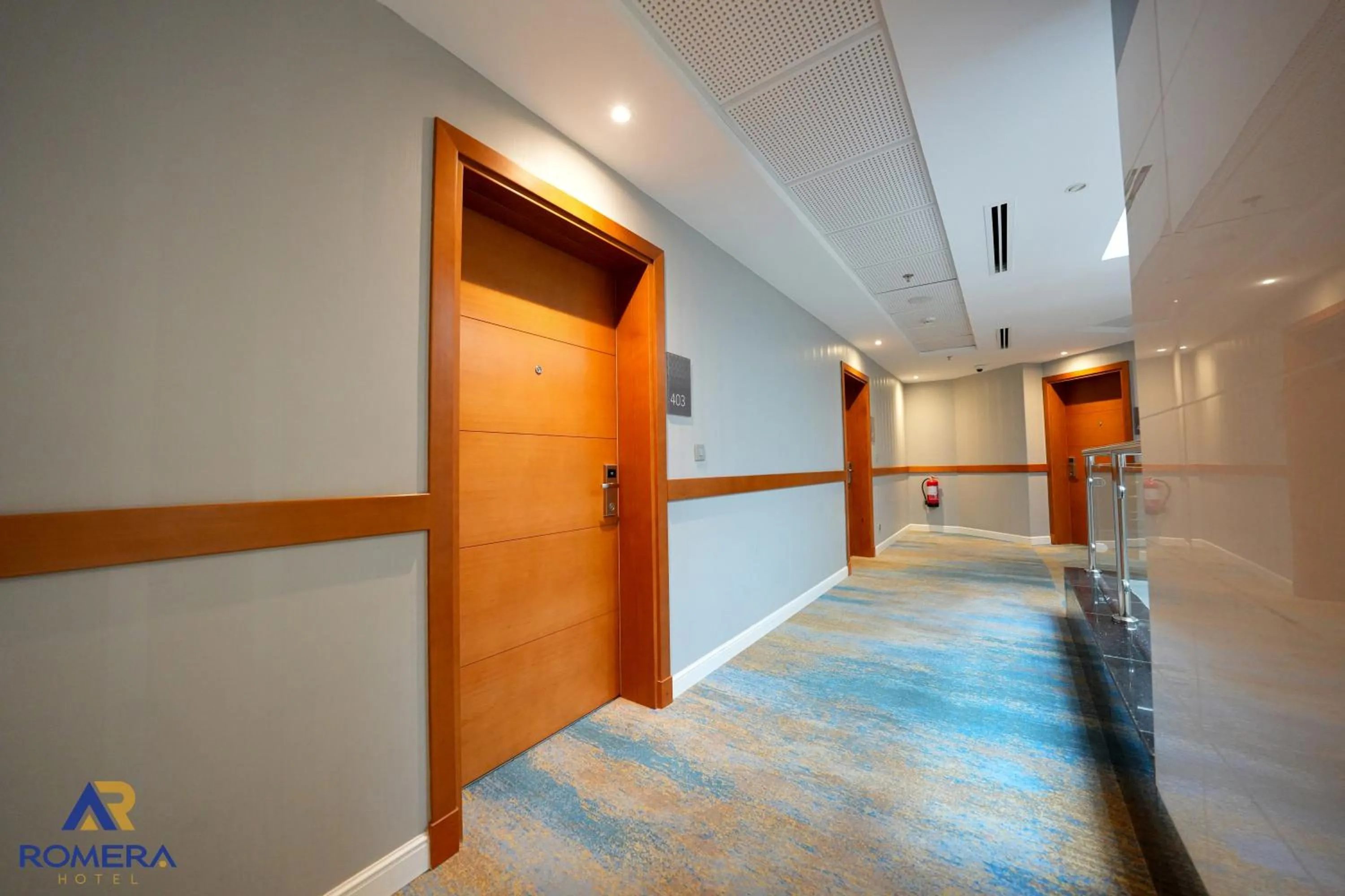 Floor plan in Romera Hotel