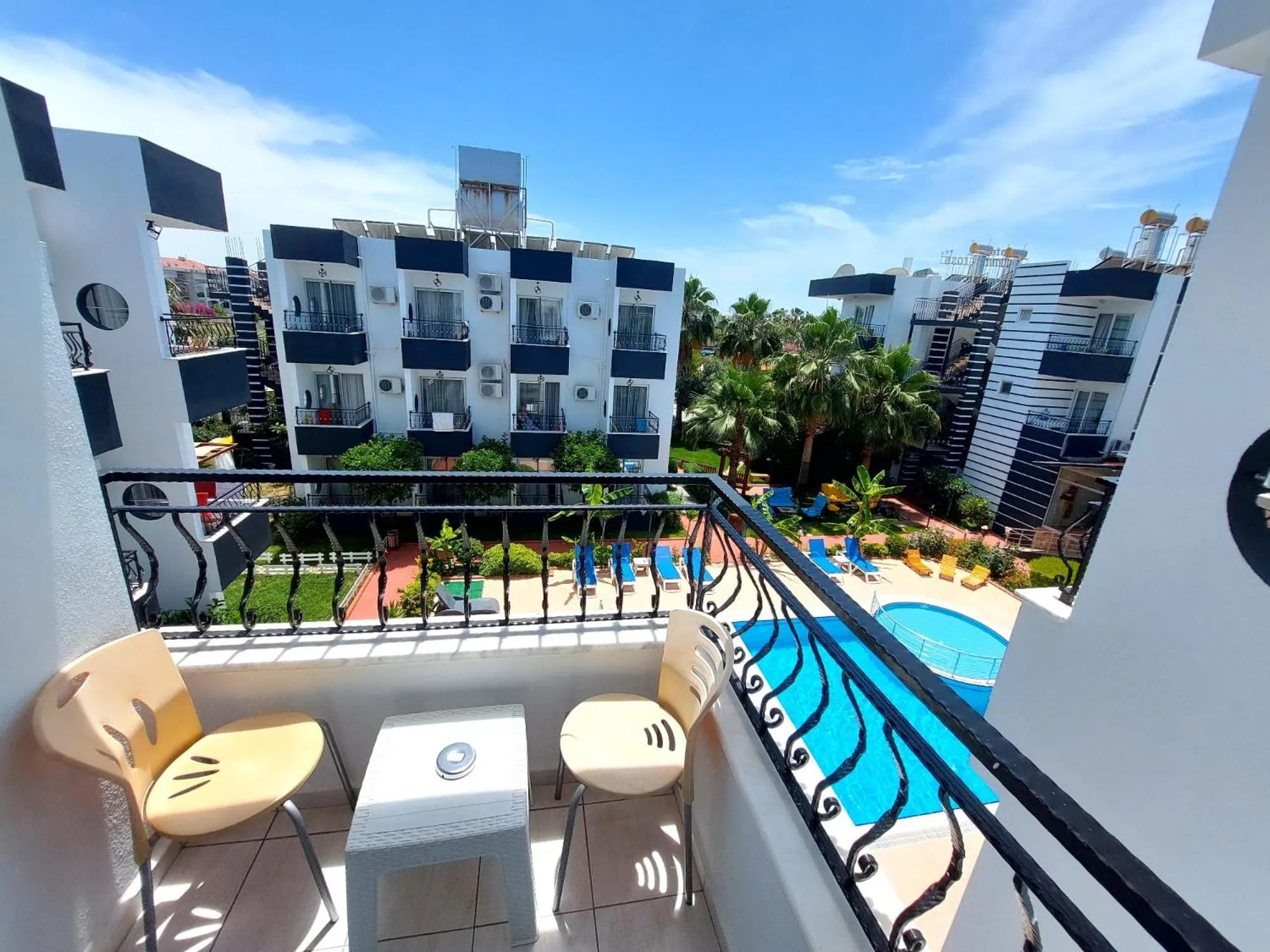Balcony/Terrace in Summer rose hotel